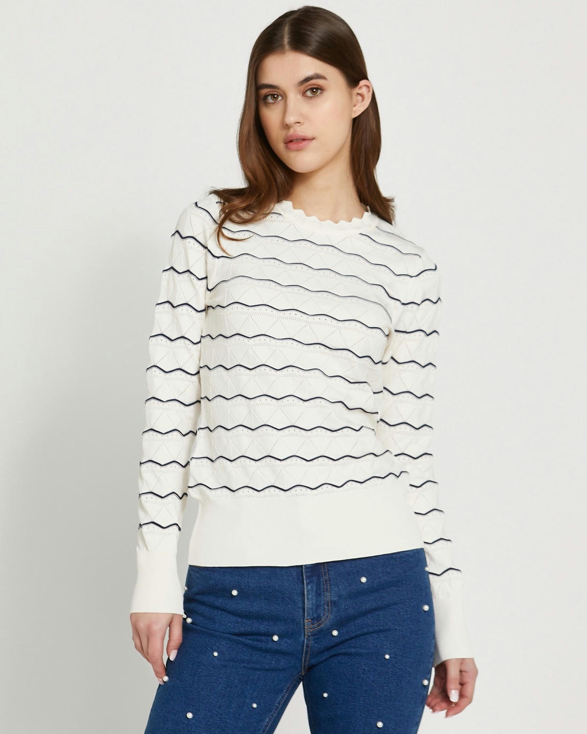 Savida Lily Striped Jumper