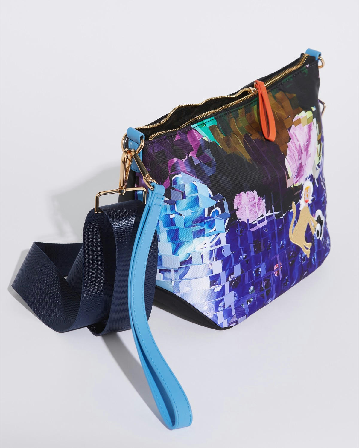 Joanne Hynes Tiger Lady Print Nylon Bag