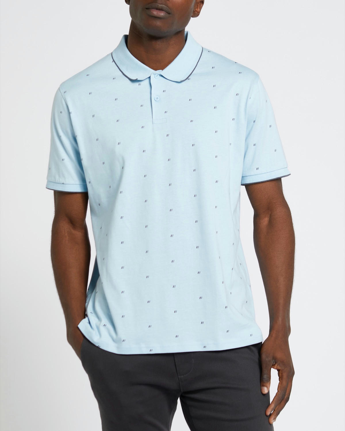 Printed Polo Shirt