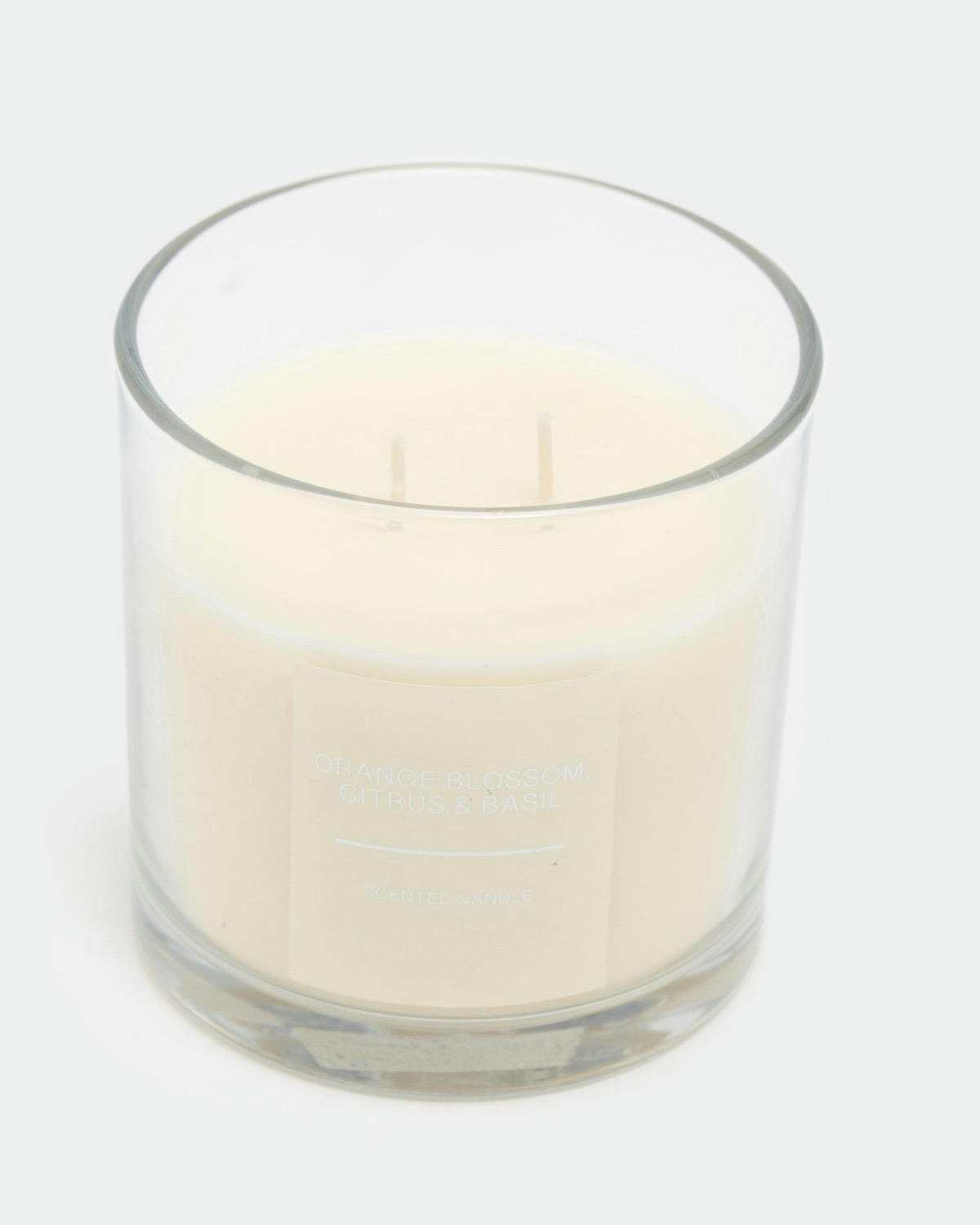 Orange Blossom, Citrus And Basil Two-Wick Scented Candle