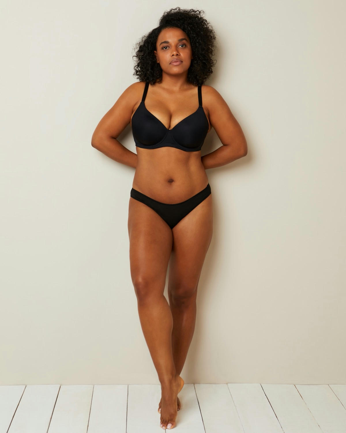 Plain Cotton-Rich Mini Briefs- Pack of 5