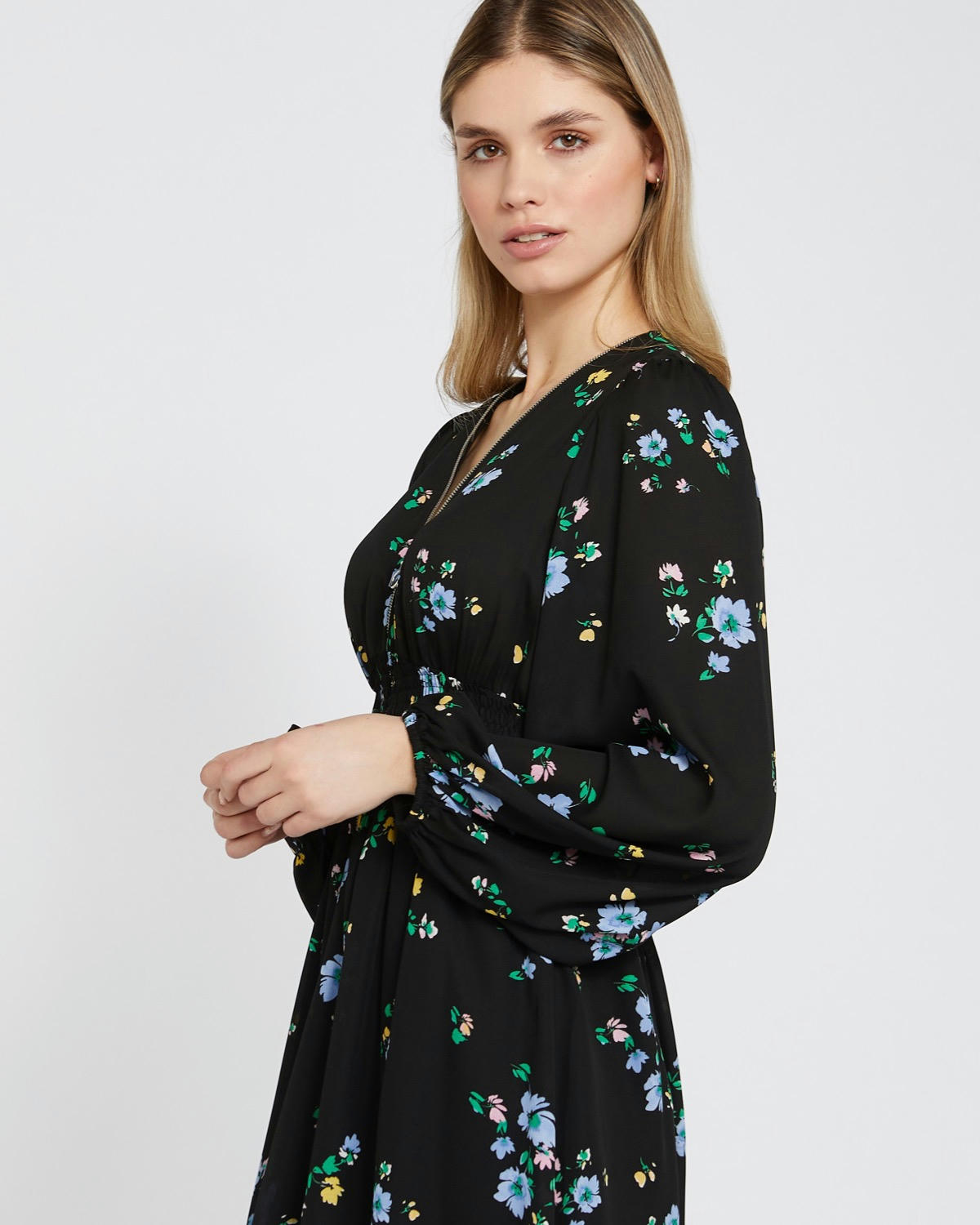 Savida Cara Printed Zip Dress