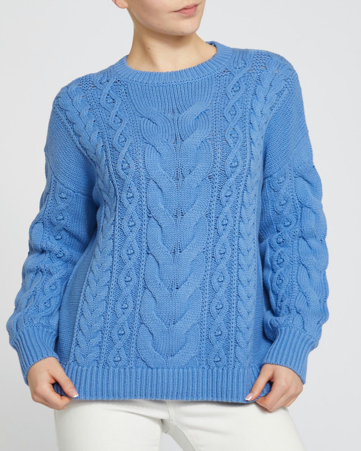 Cable Crew Neck Jumper