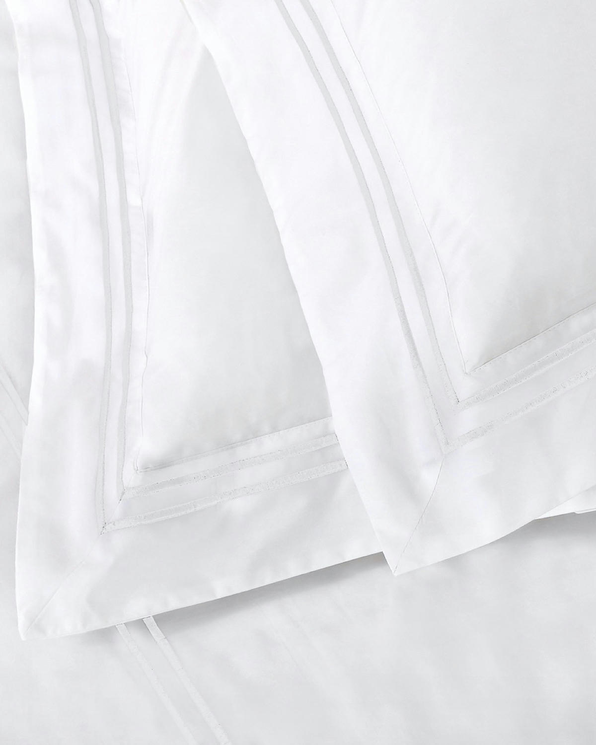 Francis Brennan the Collection White Stripe Bolster