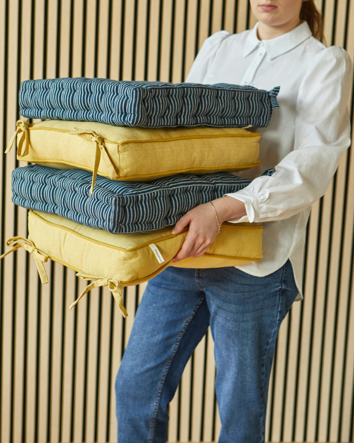 Helen James Considered Piped Design Seat Pad