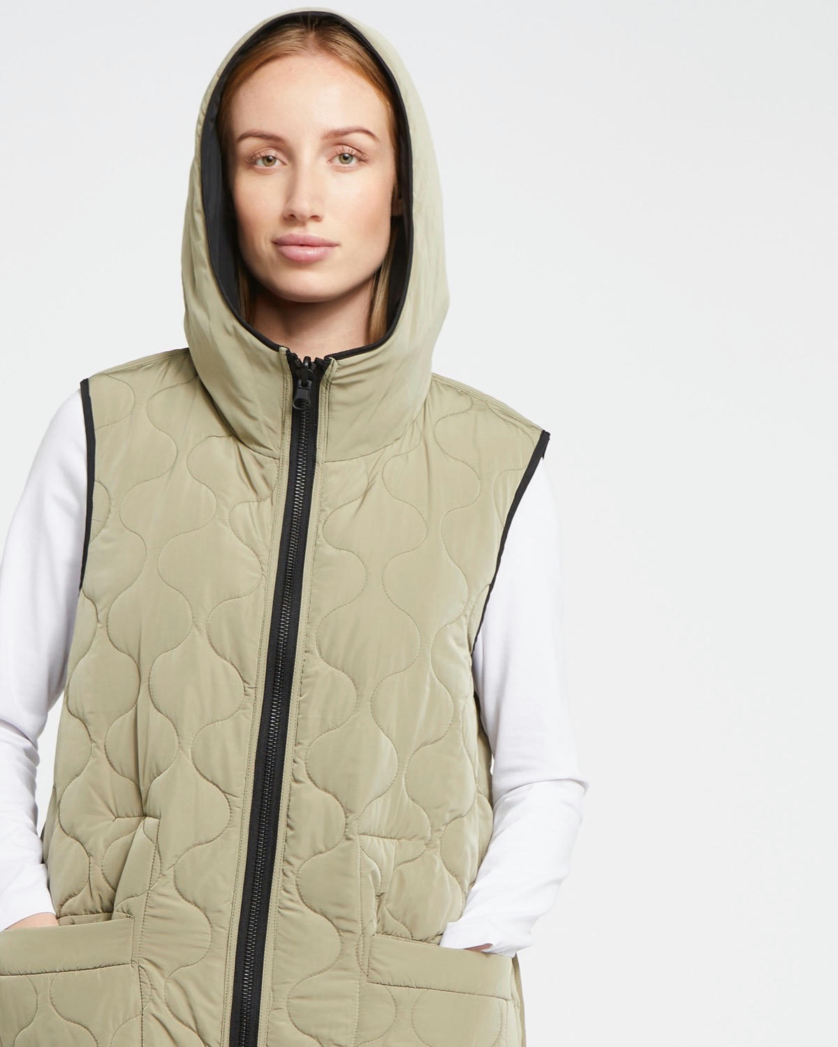 Carolyn Donnelly The Edit Reversible Gilet