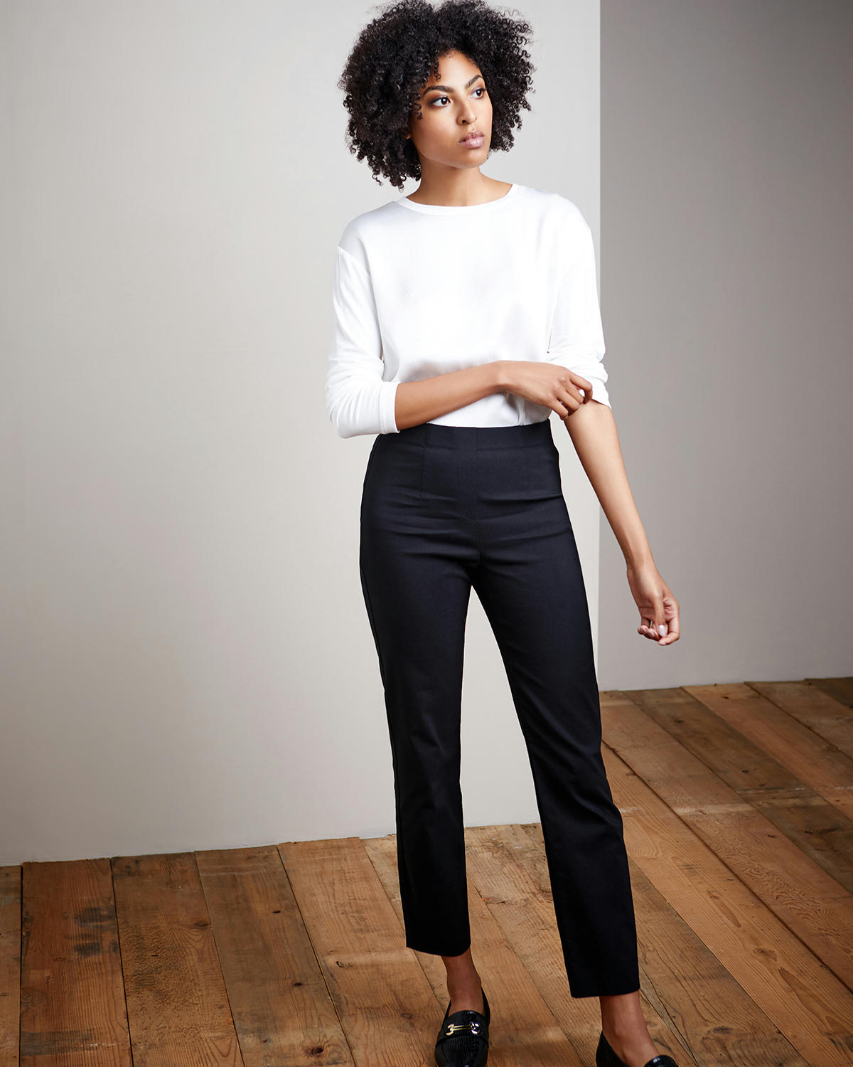 Pull On Stretch Trousers