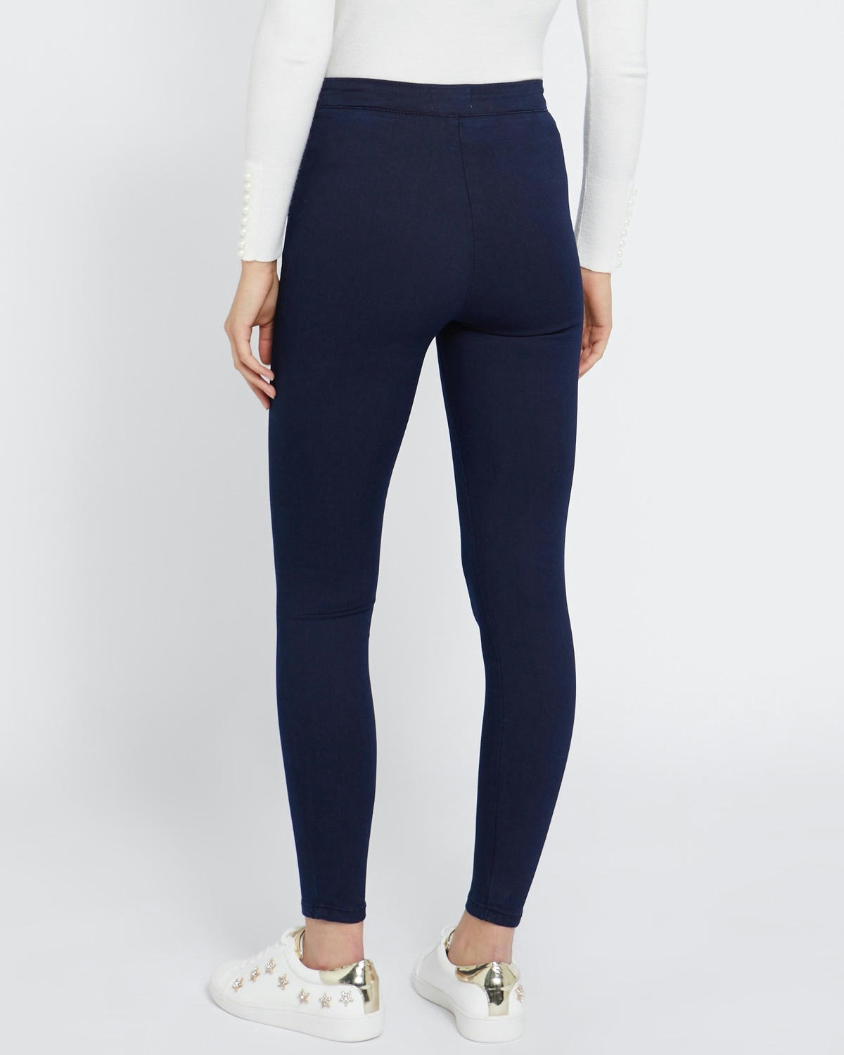 Savida Heidi Side Zip Skinny Fit Jeans