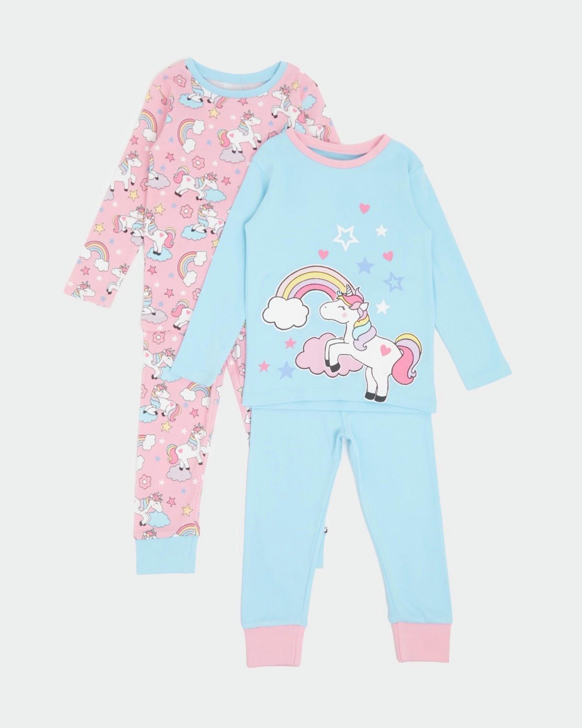 Baby Girls Pyjamas - Pack Of 2 (6 months-4 years)