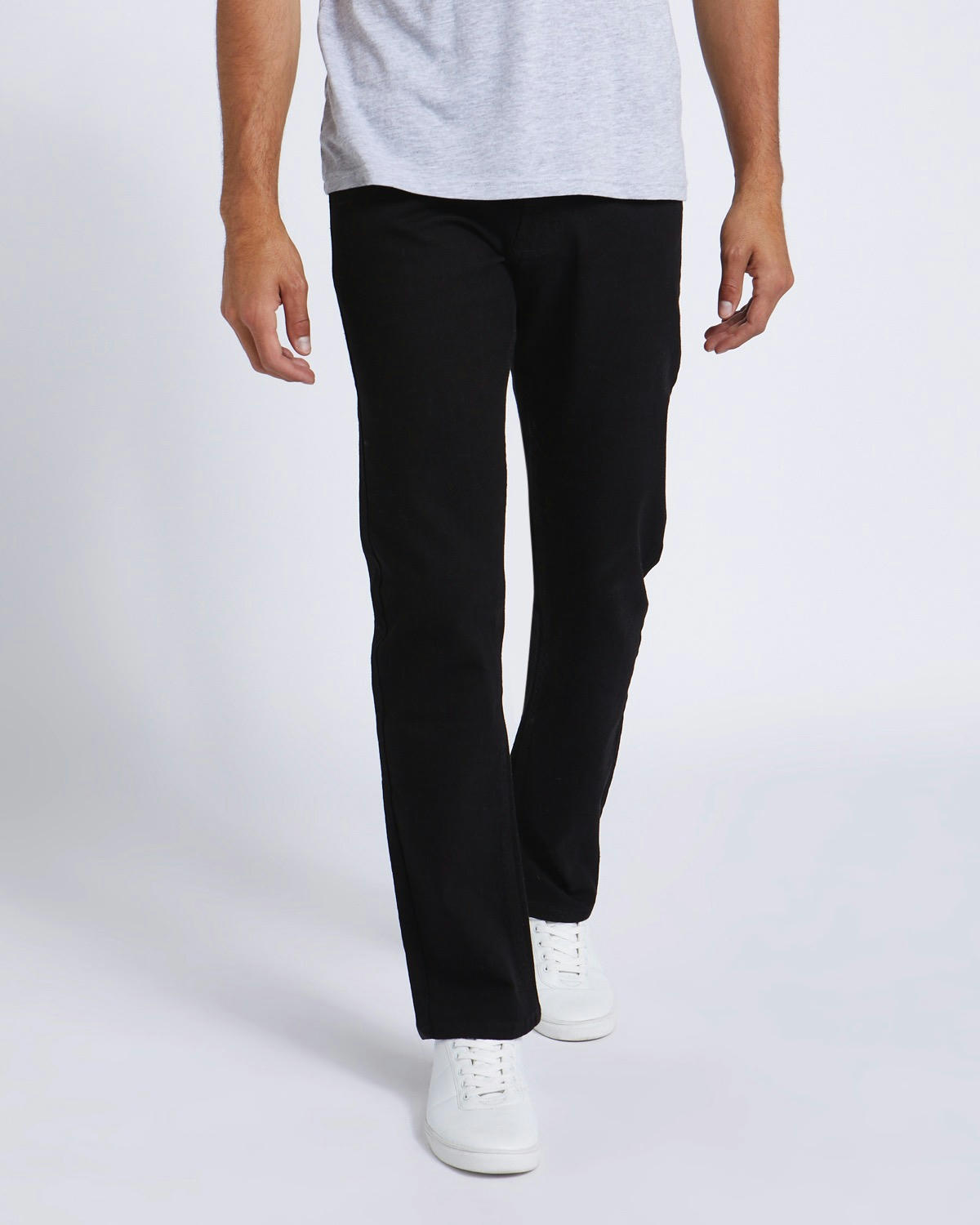 Straight Fit Stretch Jeans