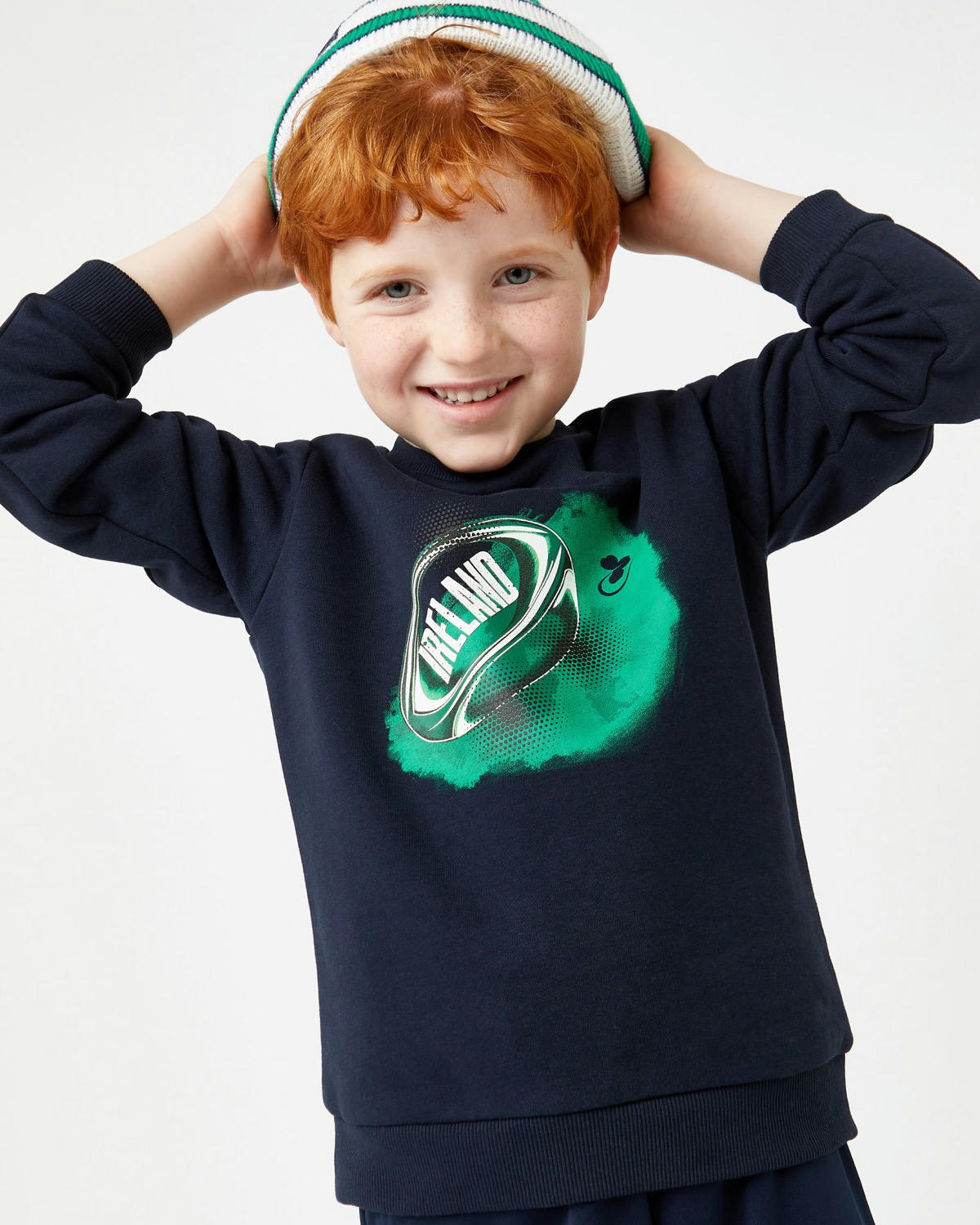 Ireland Rugby Crew Neck Sweatshirt (4-14 Years)
