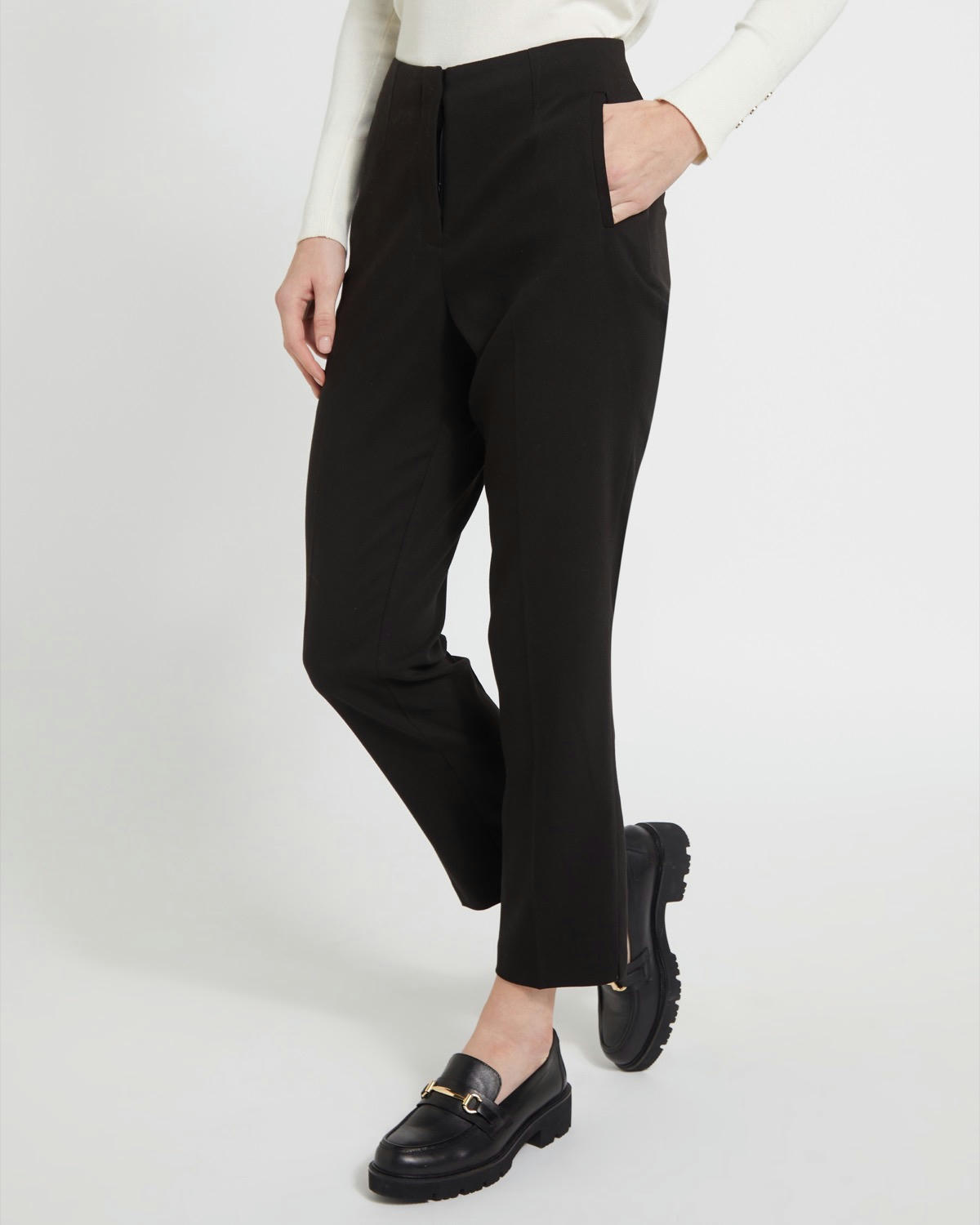 Elastic Back Trousers