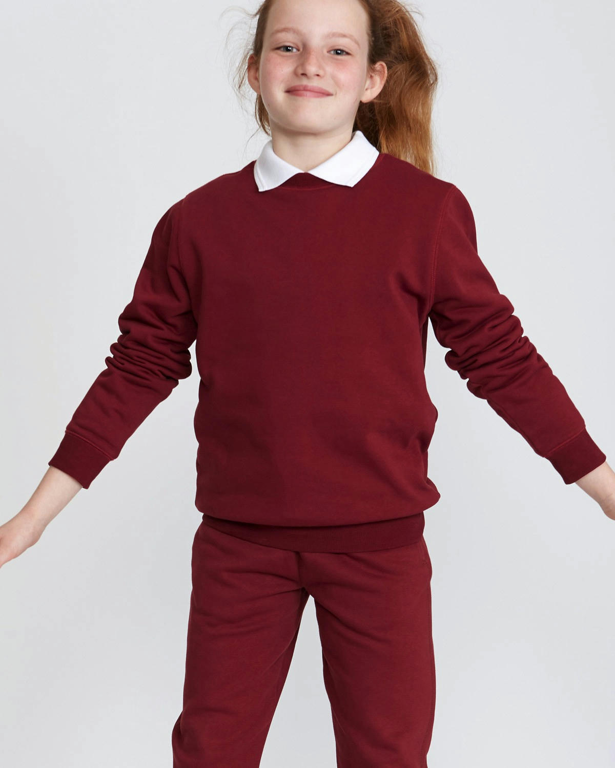 Fleece Crew Neck Sweatshirt