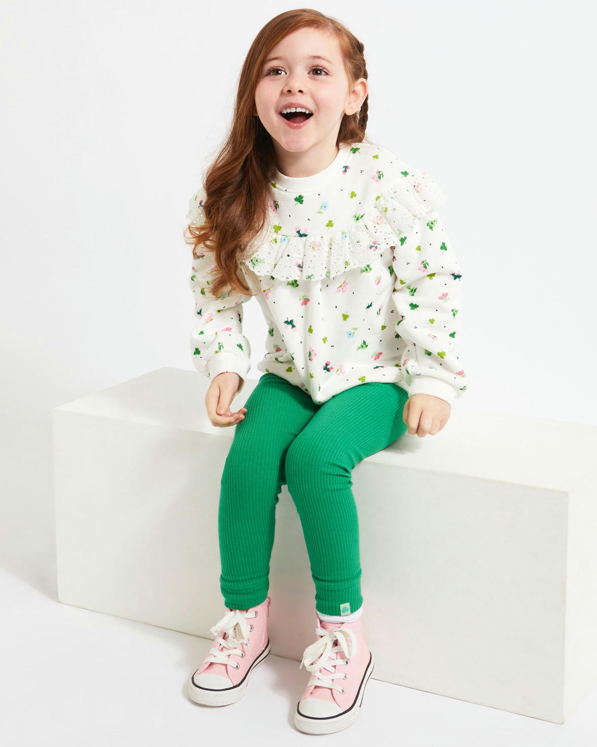 Leigh Tucker Willow Peggy Sweatshirt Set (Newborn-4 Years)