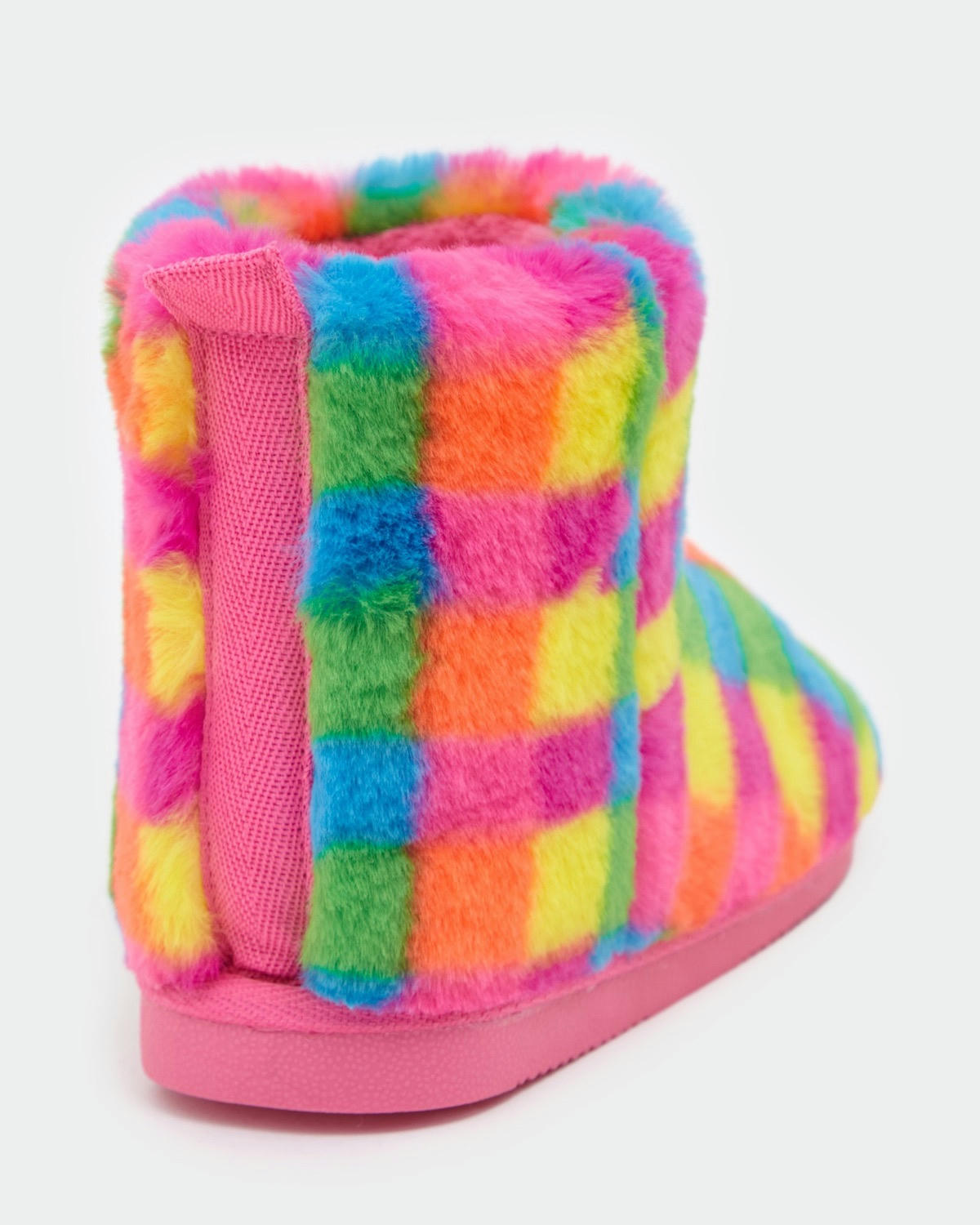 Check Booties (Size 8-5)