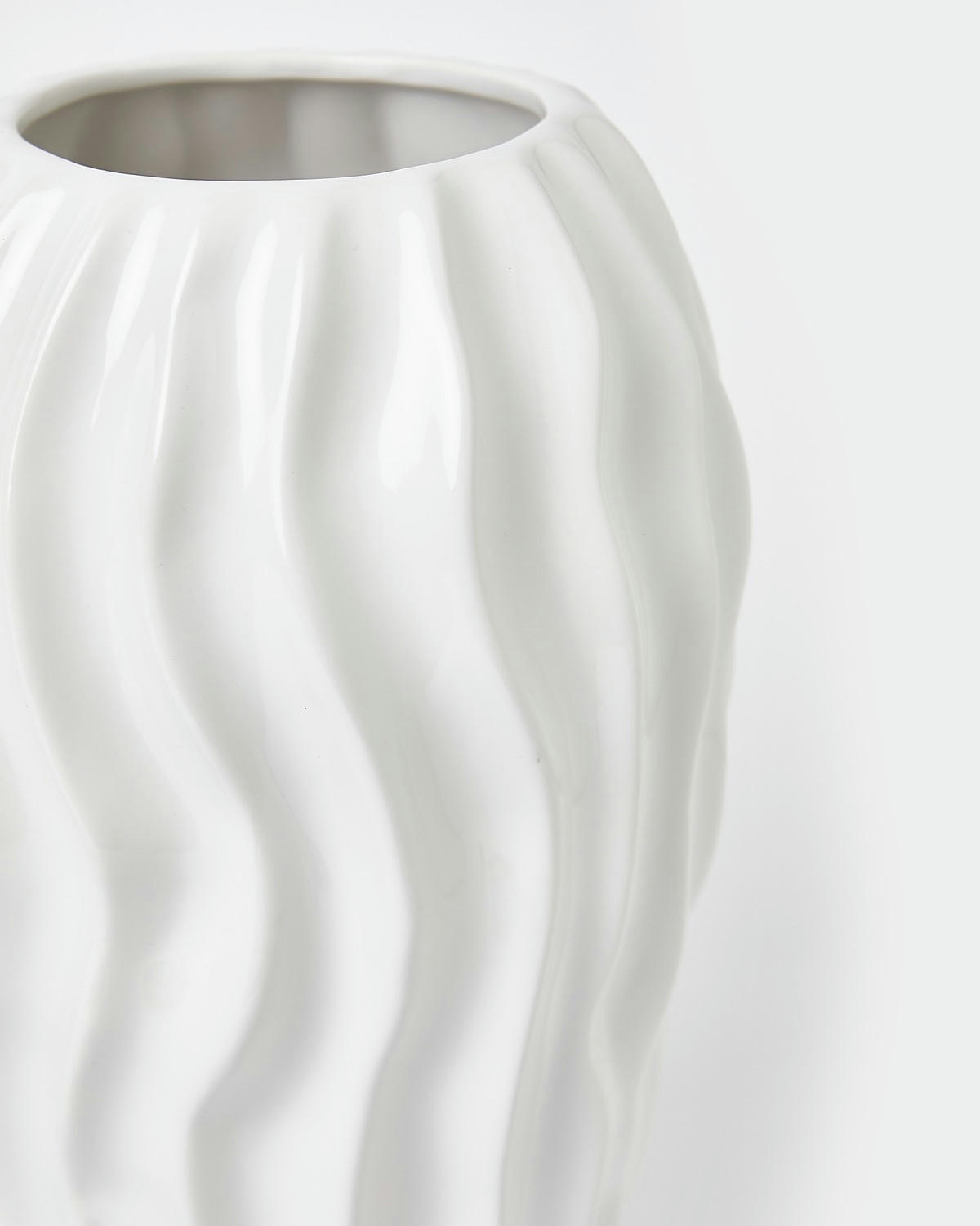 Wave Ceramic Vase