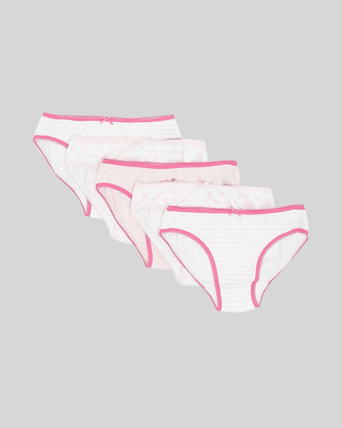 Girls Briefs - Pack Of 5 (2-14 years)