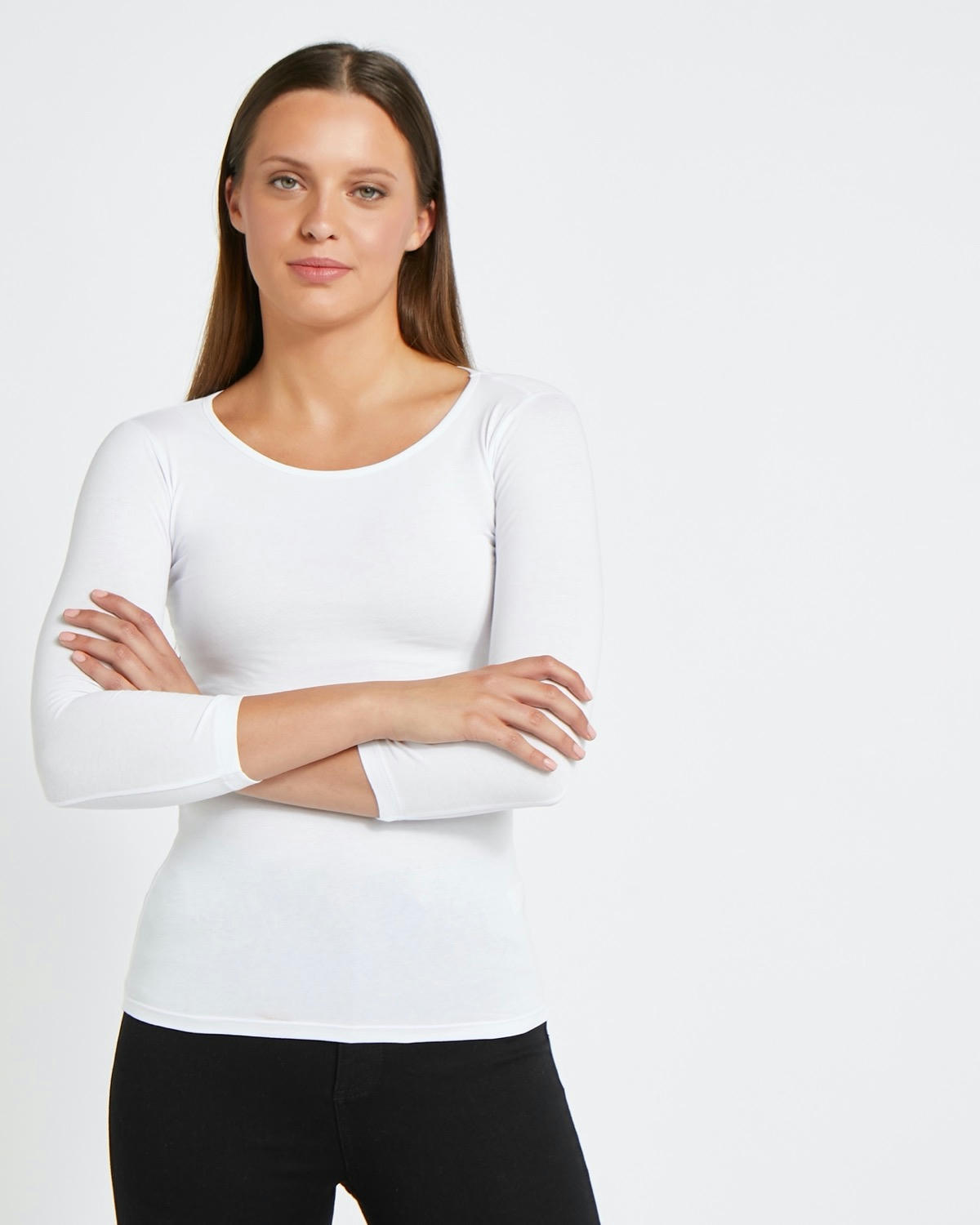 Savida Essential Scoop Neck Top