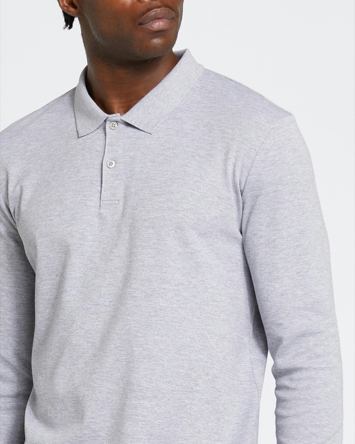Long Sleeved Polo Top