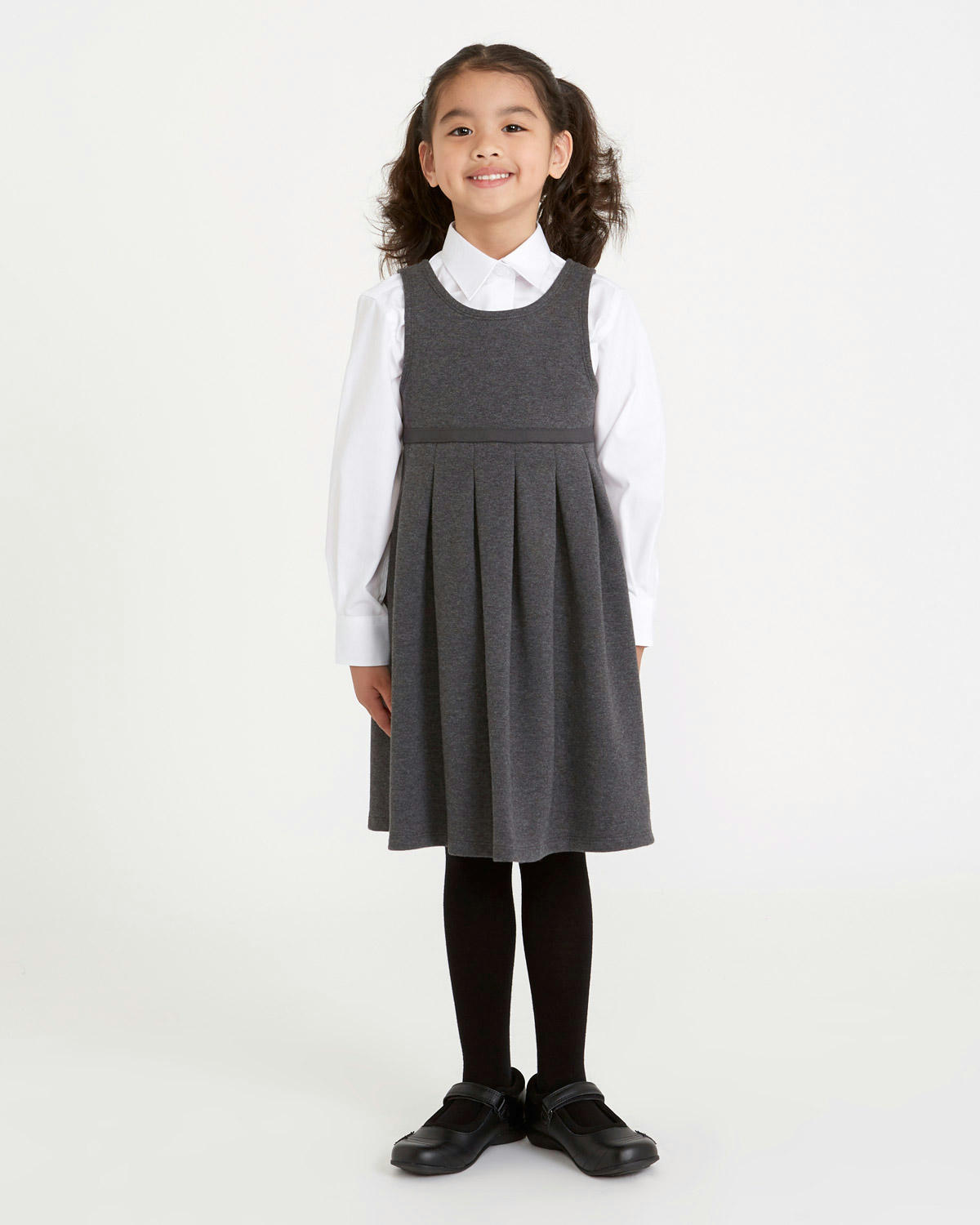Cotton Rich Knitted Pinafore