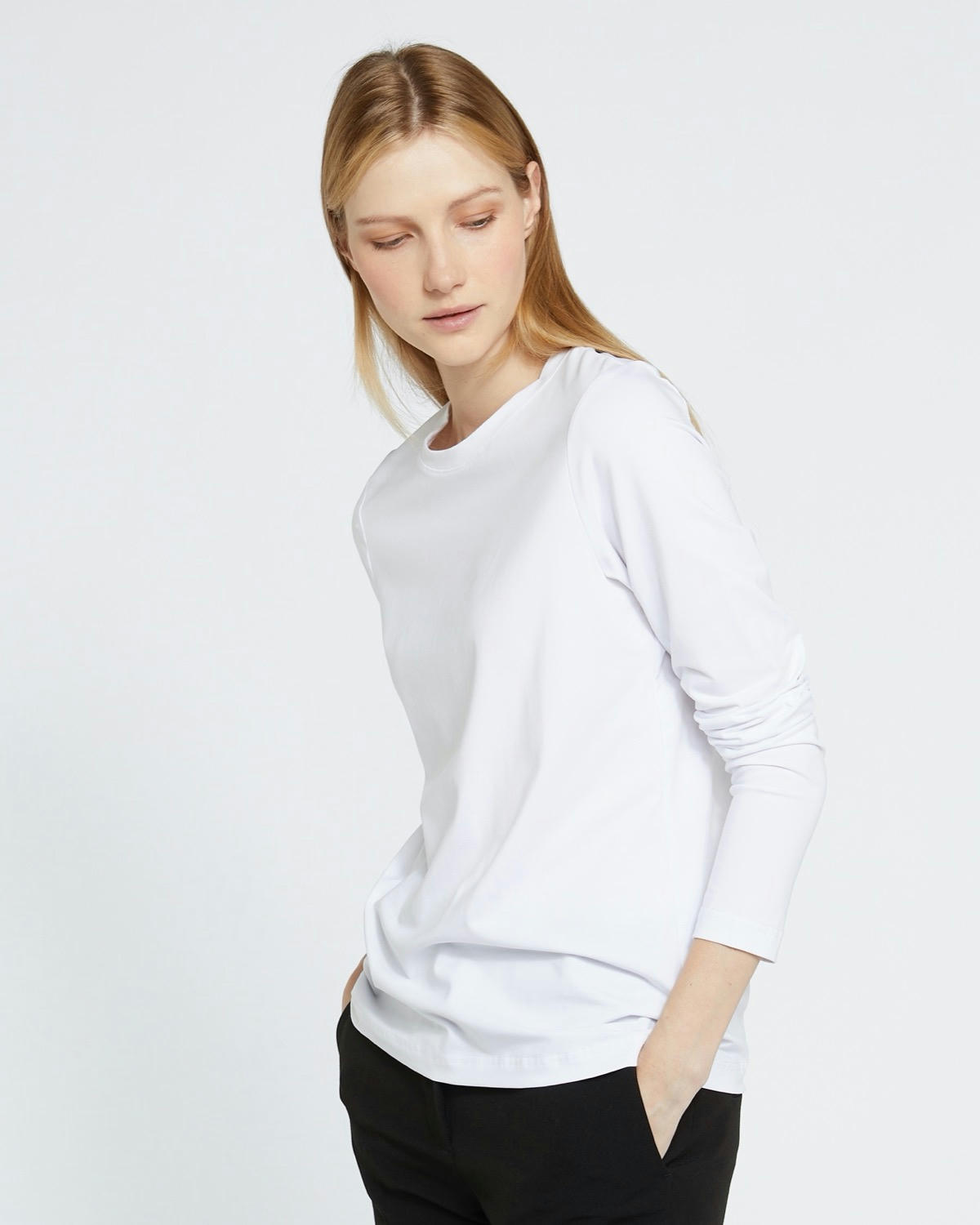 Carolyn Donnelly The Edit White Cotton Top
