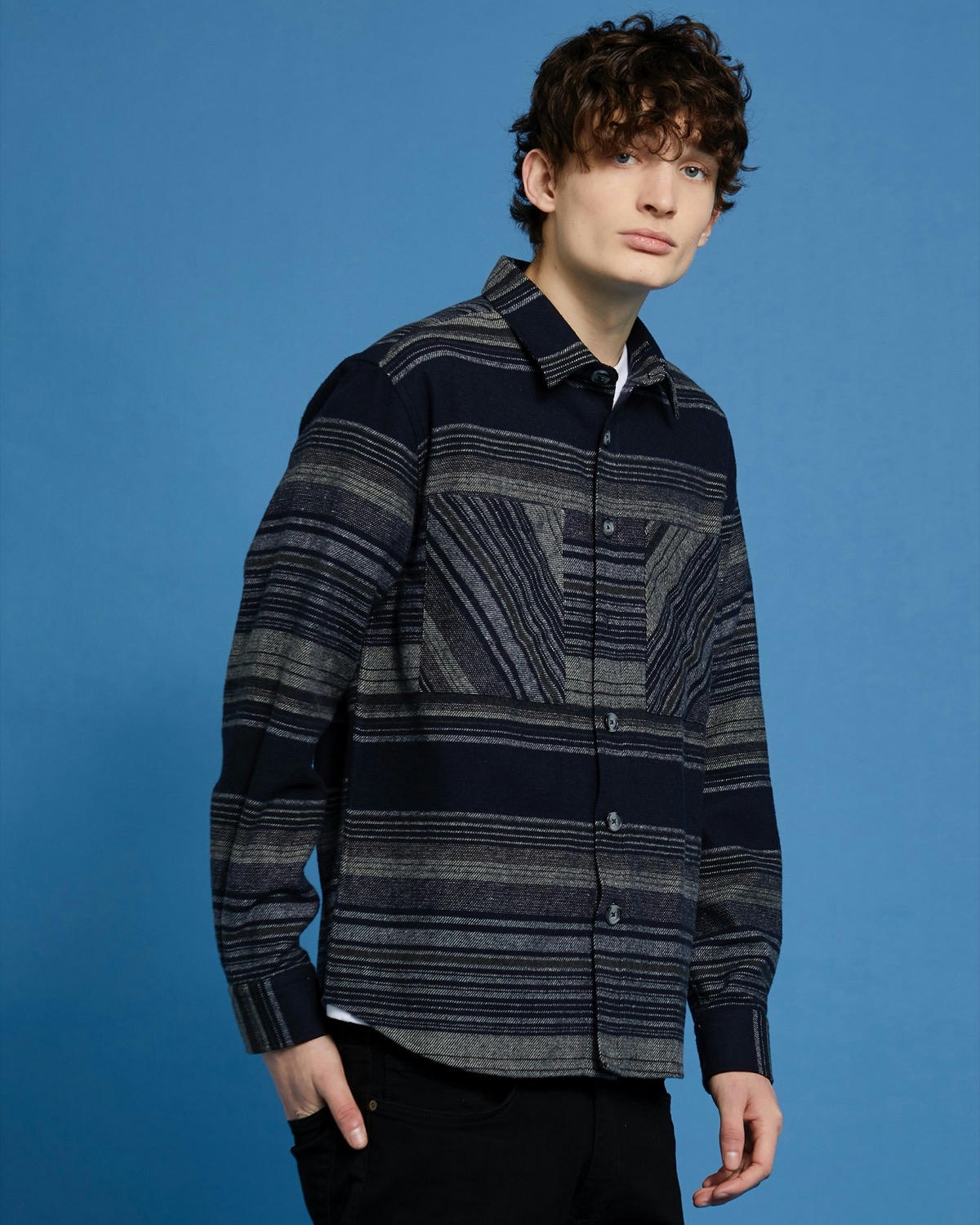 Paul Galvin Herringbone Overshirt