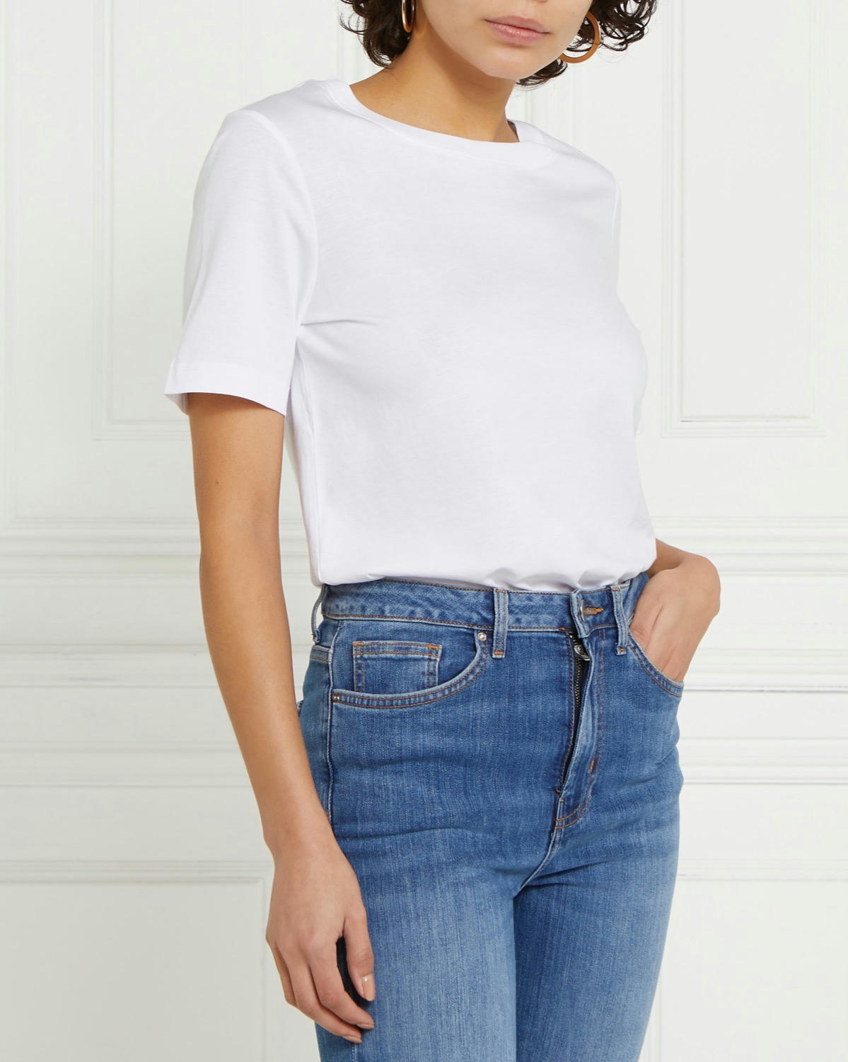 Gallery Mercerised Cotton T-Shirt