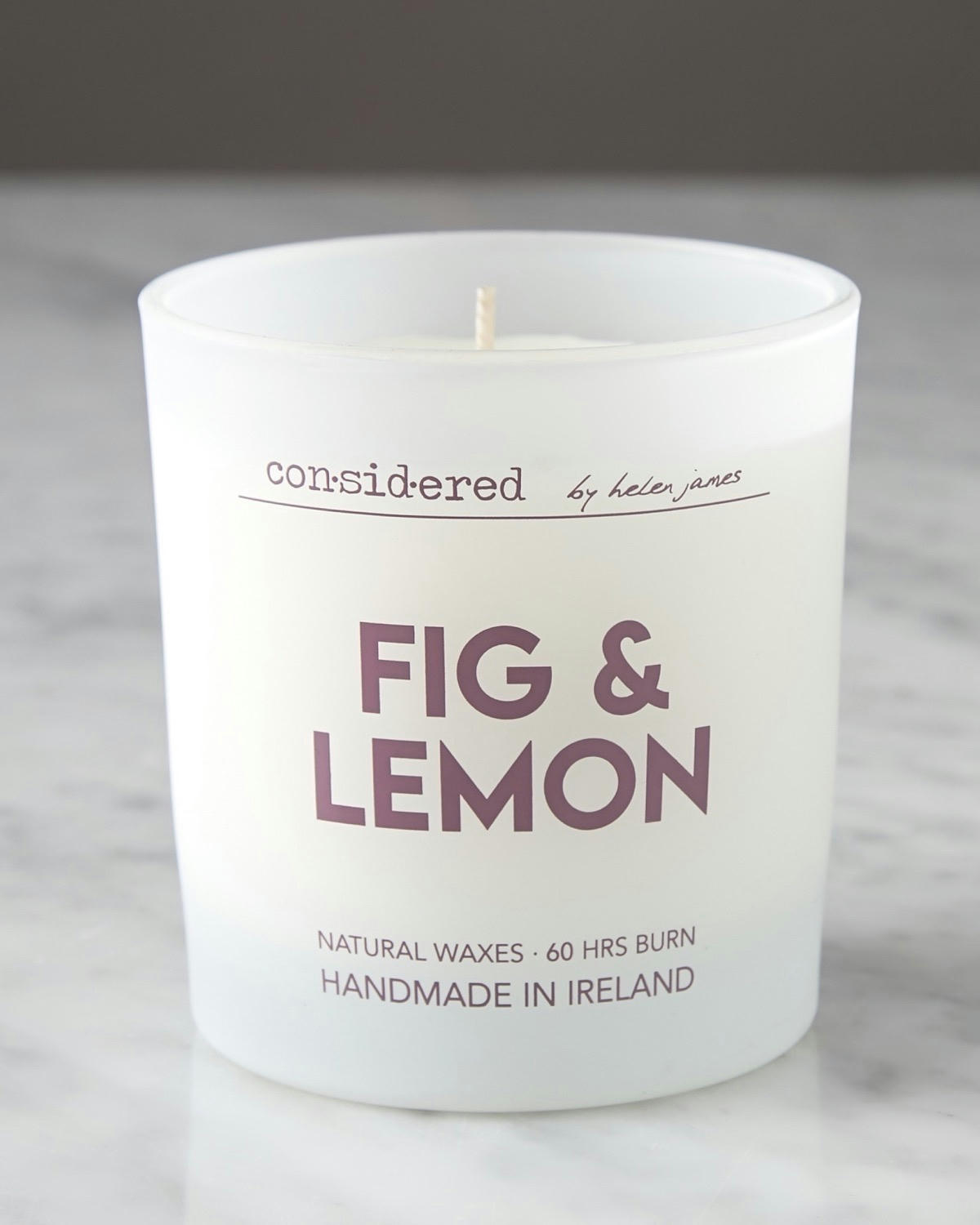 Helen James Considered Lemon & Fig Tumbler Candle