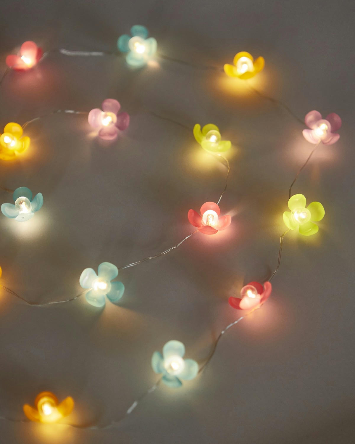 Floral LED String Lights