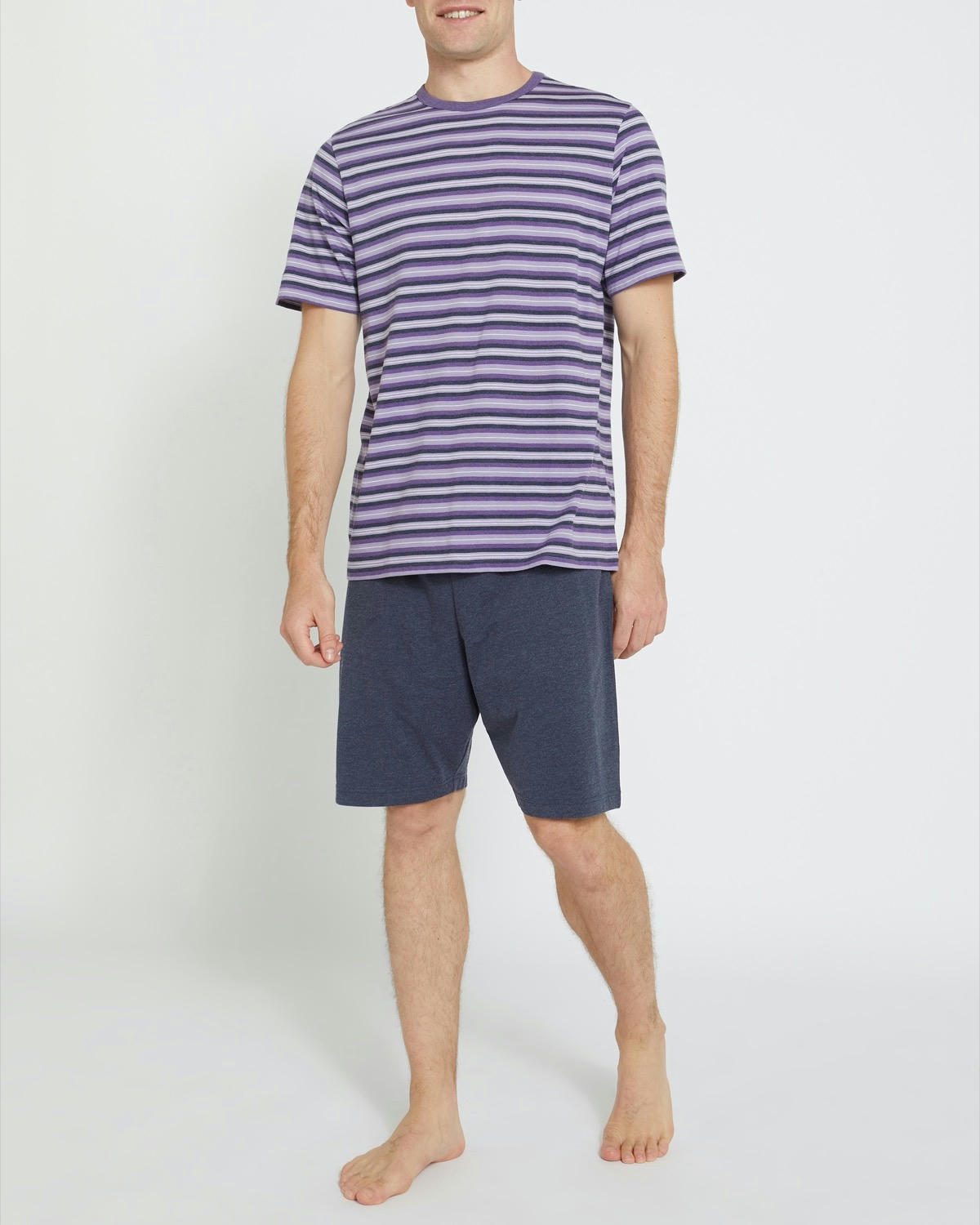 Cotton T-Shirt And Shorts Pyjama Set