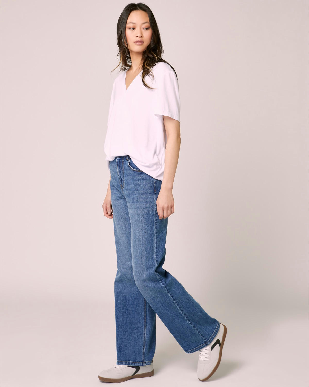 High Rise Wide Leg Jeans