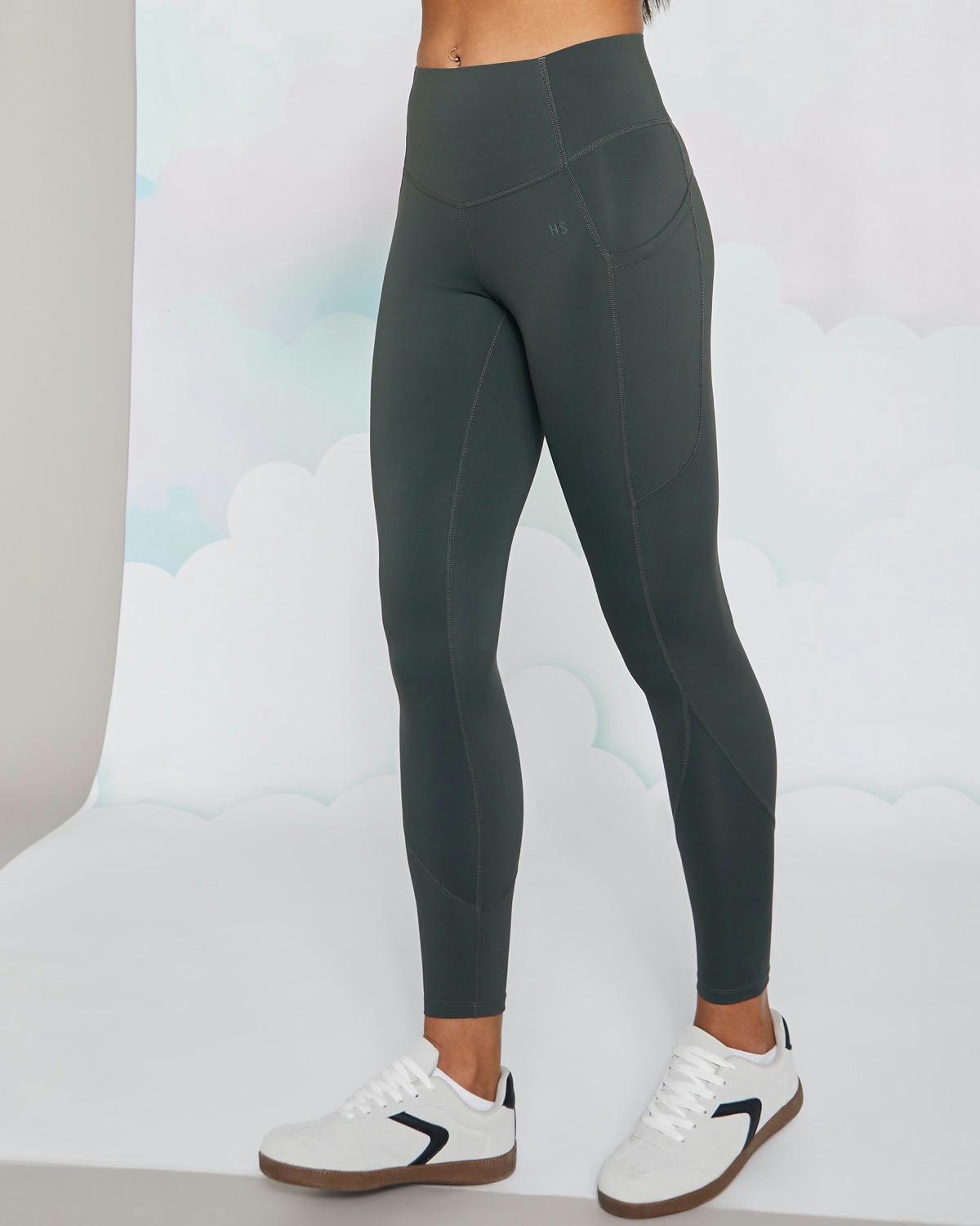 Helen Steele Khaki Define Leggings