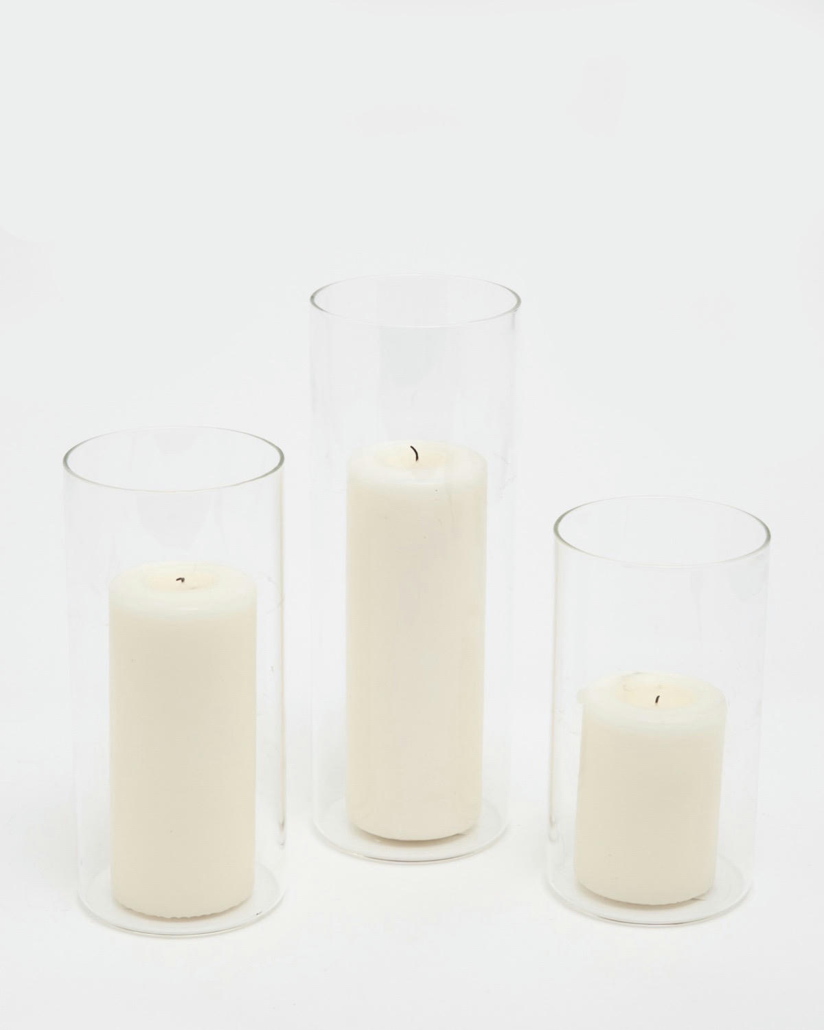 Glass Candle Holder