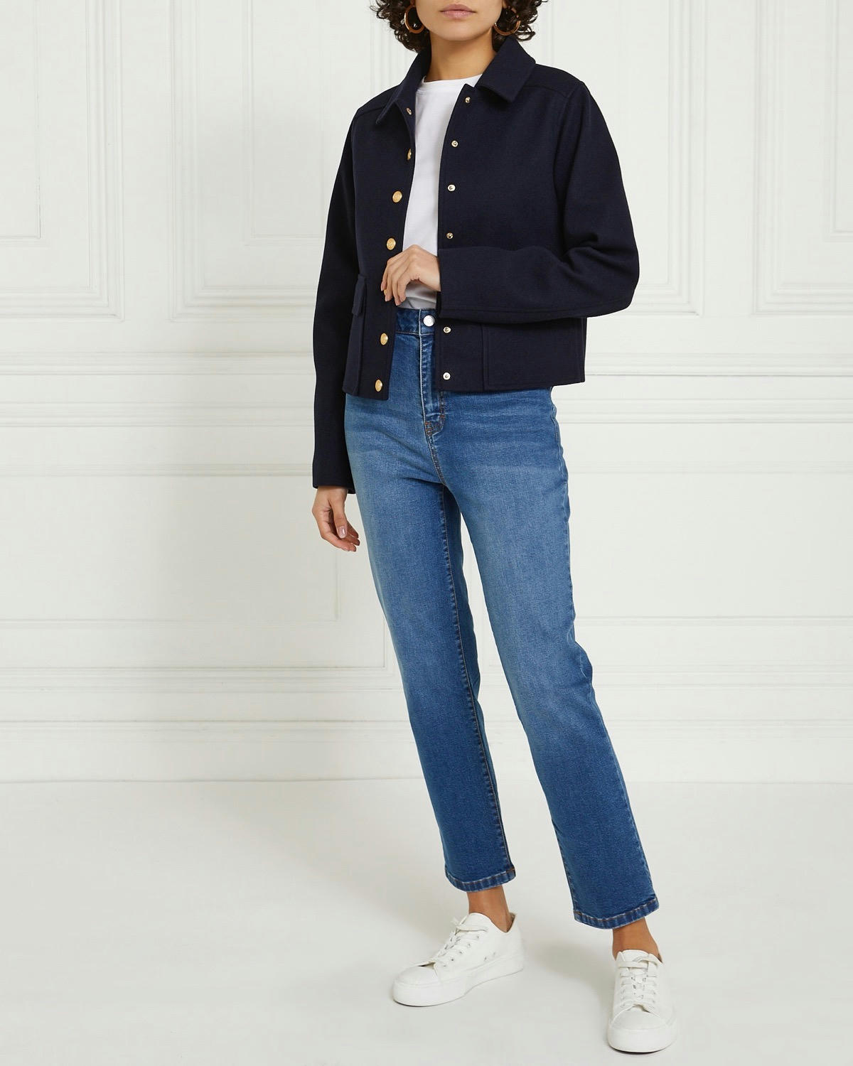 Gallery Collar Military Jacket