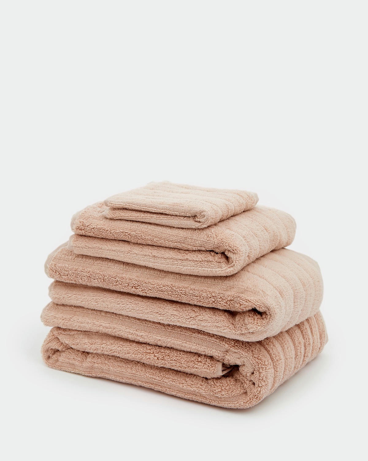 Ribbed Cotton Face Cloth