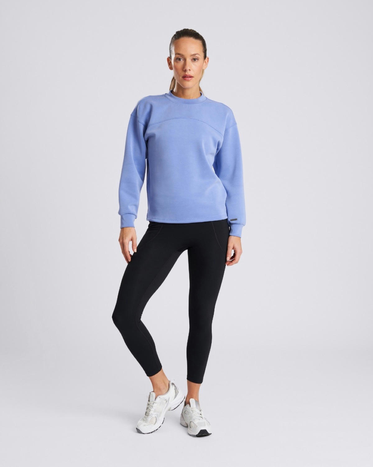 Studio Ultra Soft Crew in Cornflower Blue