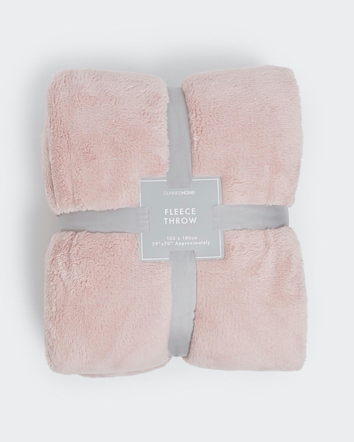 Blush Fleece Throw