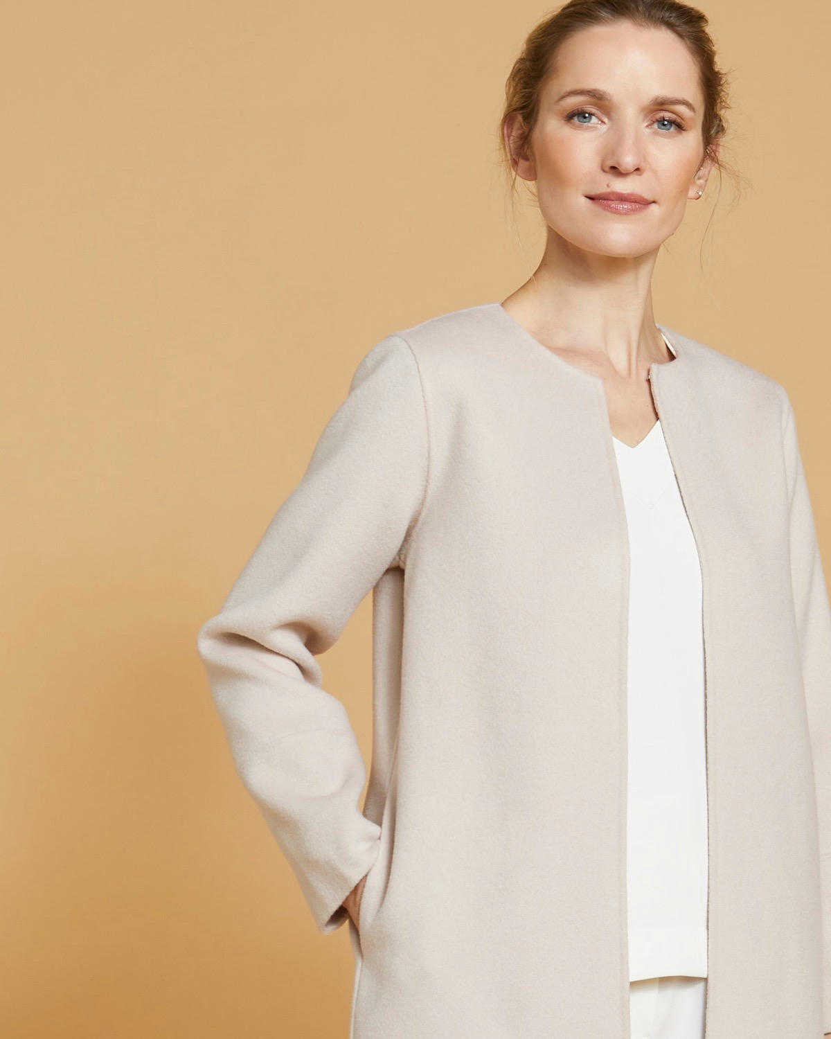 Paul Costelloe Living Studio Edge To Edge Coat