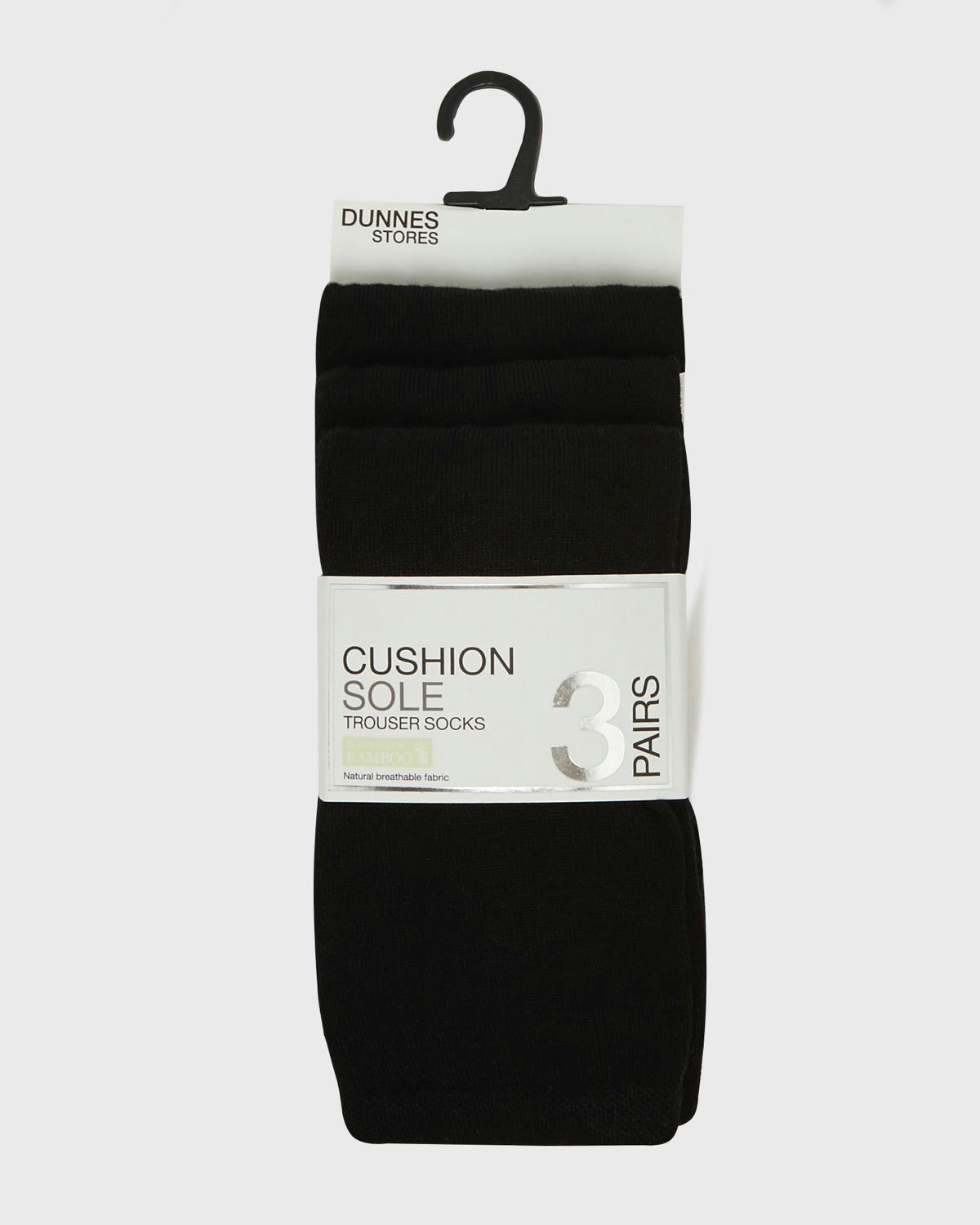 Cushioned Bamboo Socks - Pack Of 3