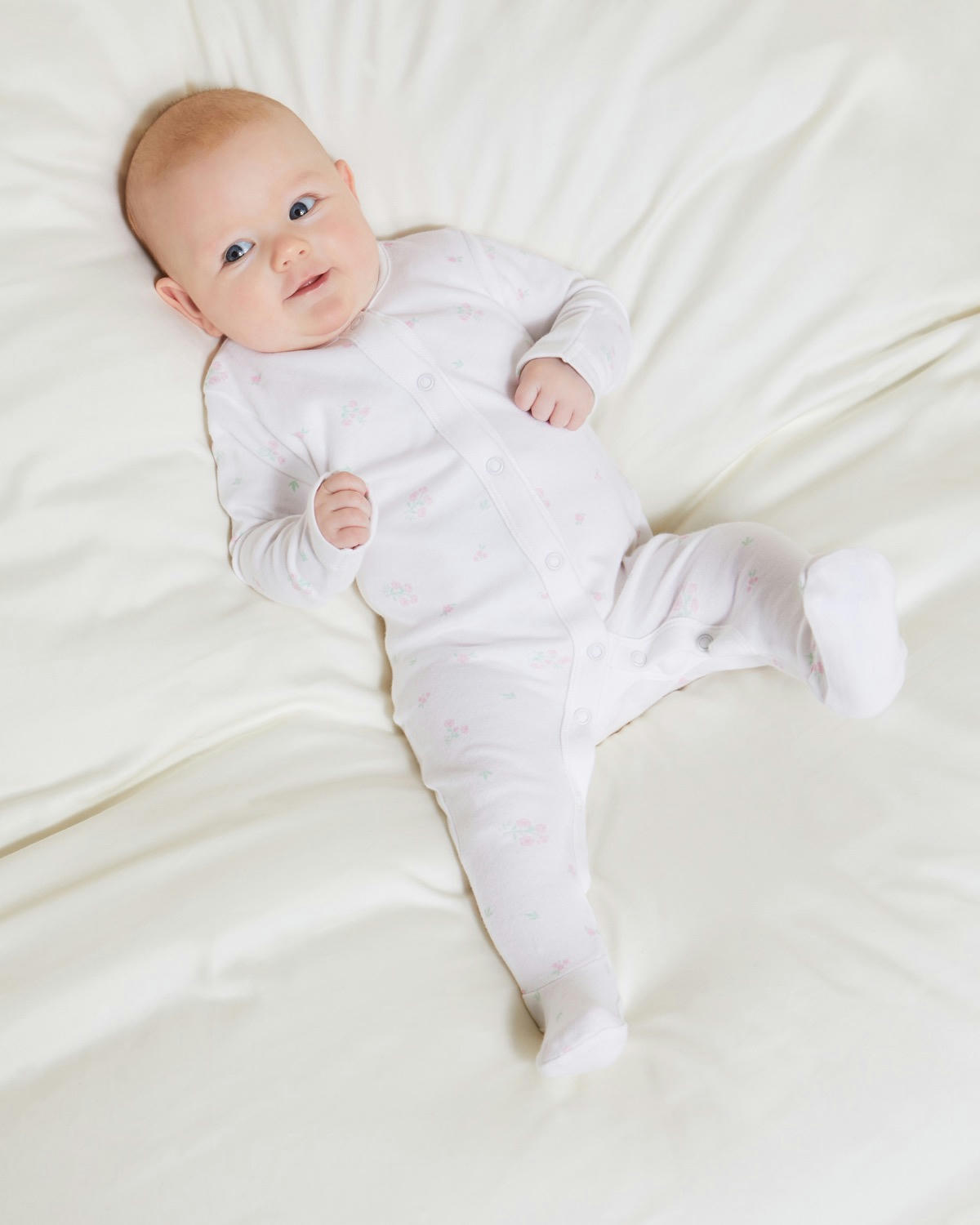 Baby Cotton Sleepsuits - Pack Of 3 (Newborn-23 Months)