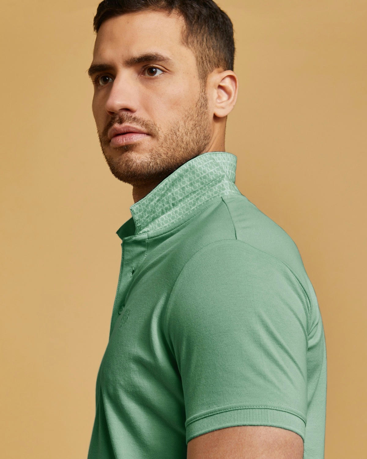 Paul Costelloe Living Stretch Pique Polo Shirt