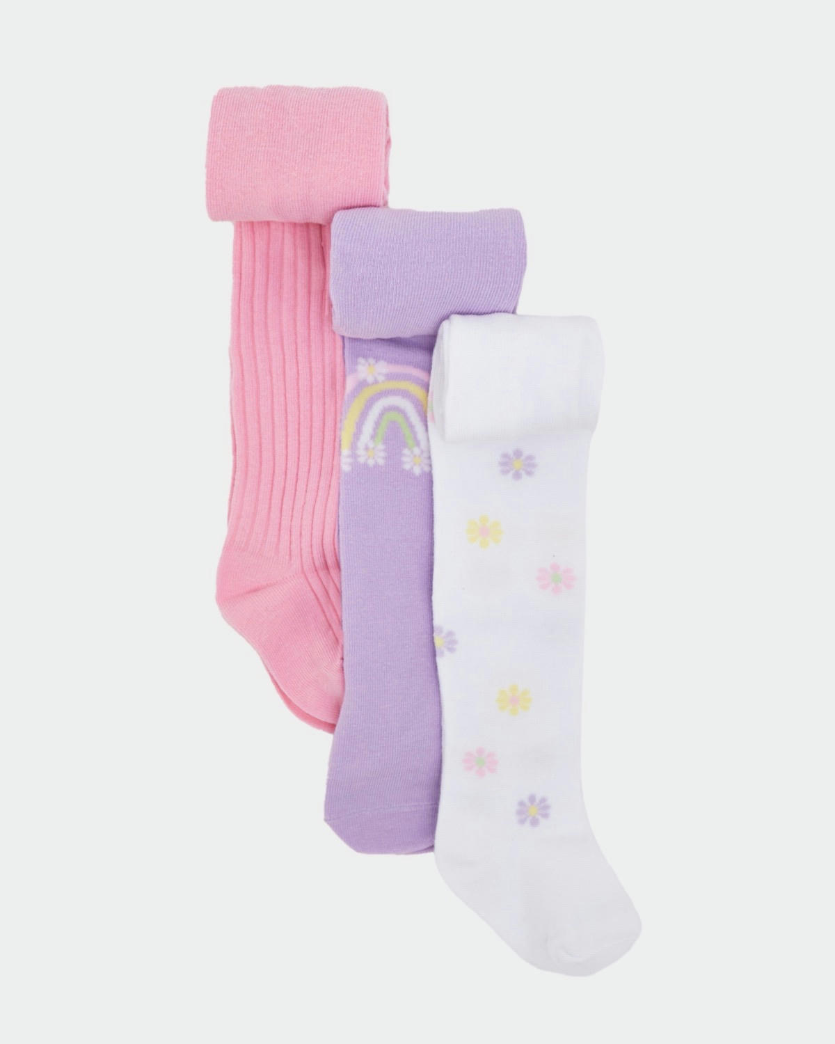 Design Tights - Pack Of 3 (Newborn-10 Years)