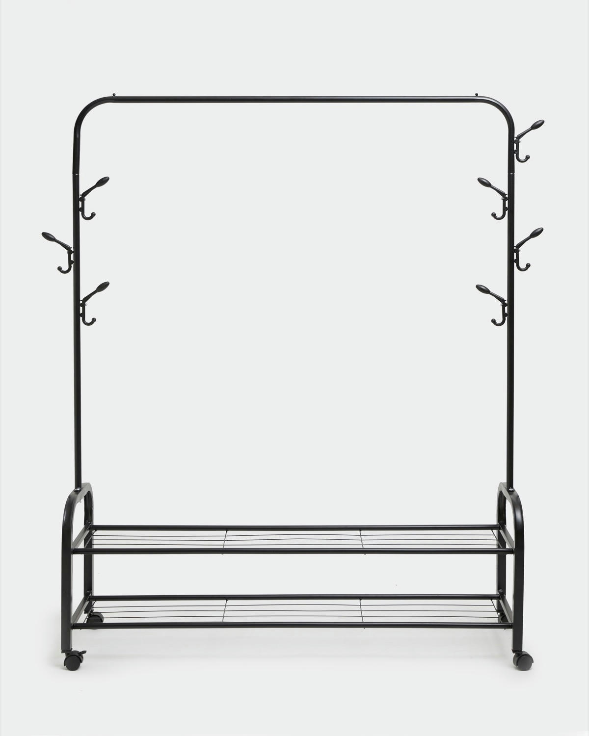 Clothing Rail With Shoe Storage