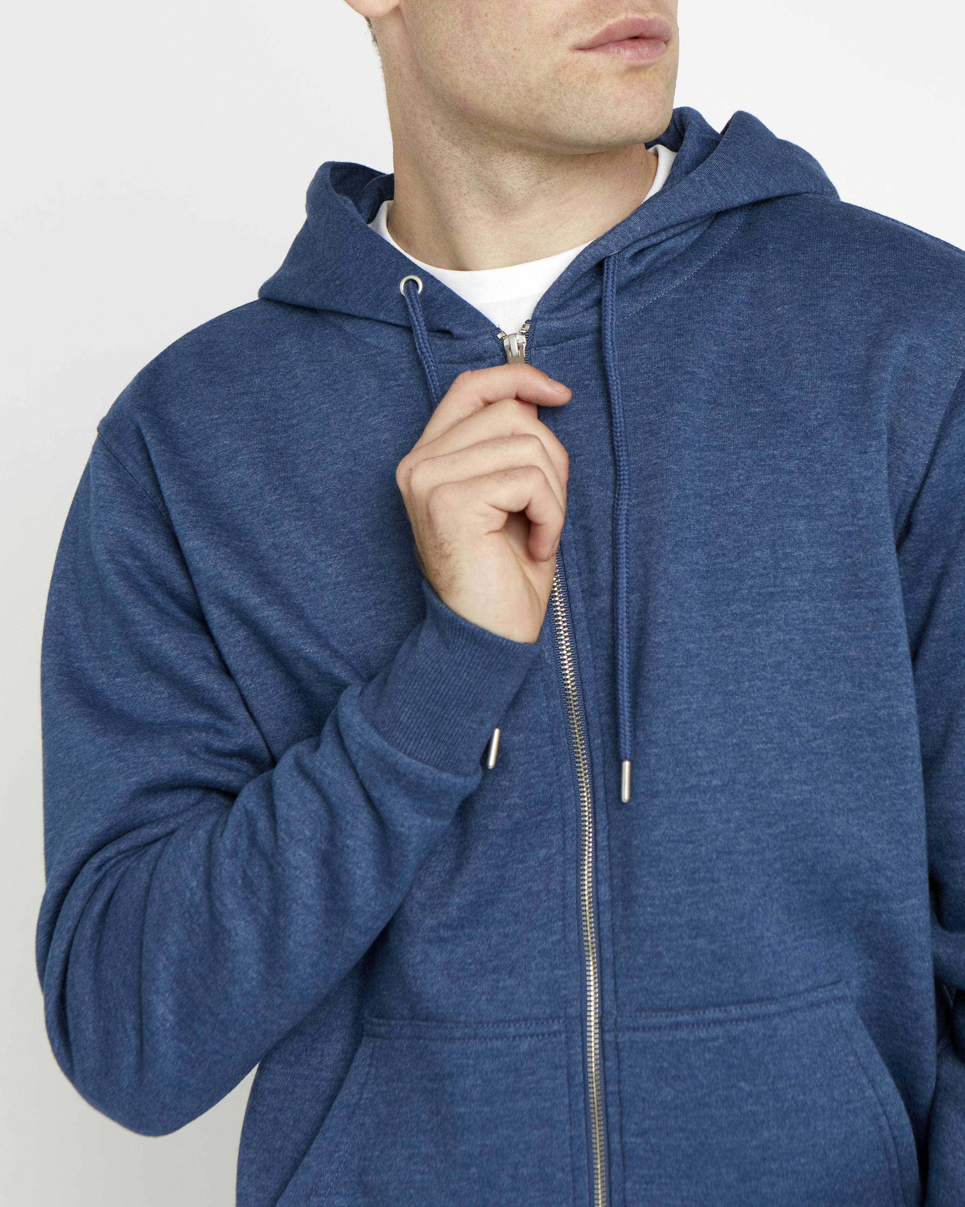 Regular Fit Zip-Through Hoodie