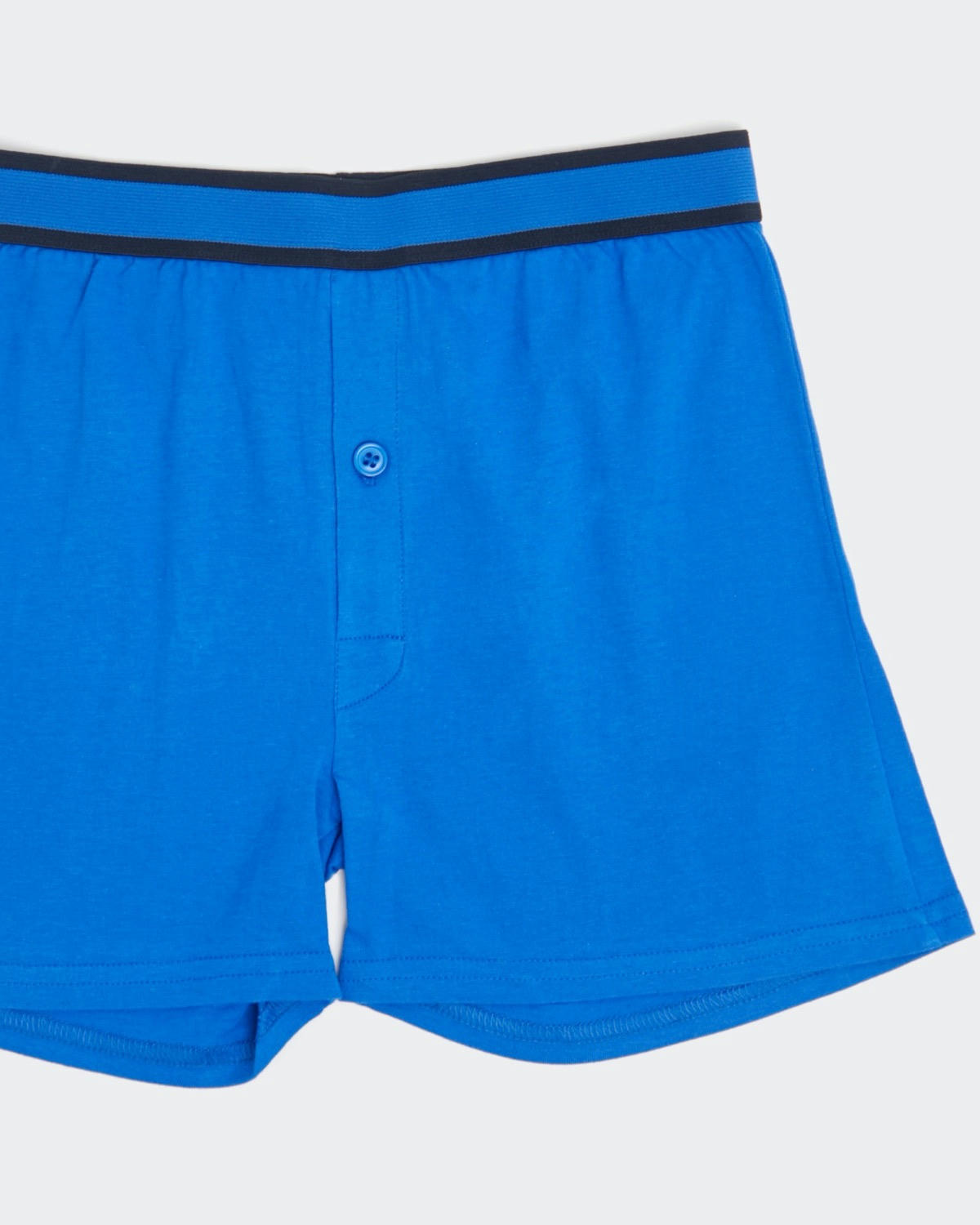 Loose Fit Cotton Jersey Boxers - Pack Of 3