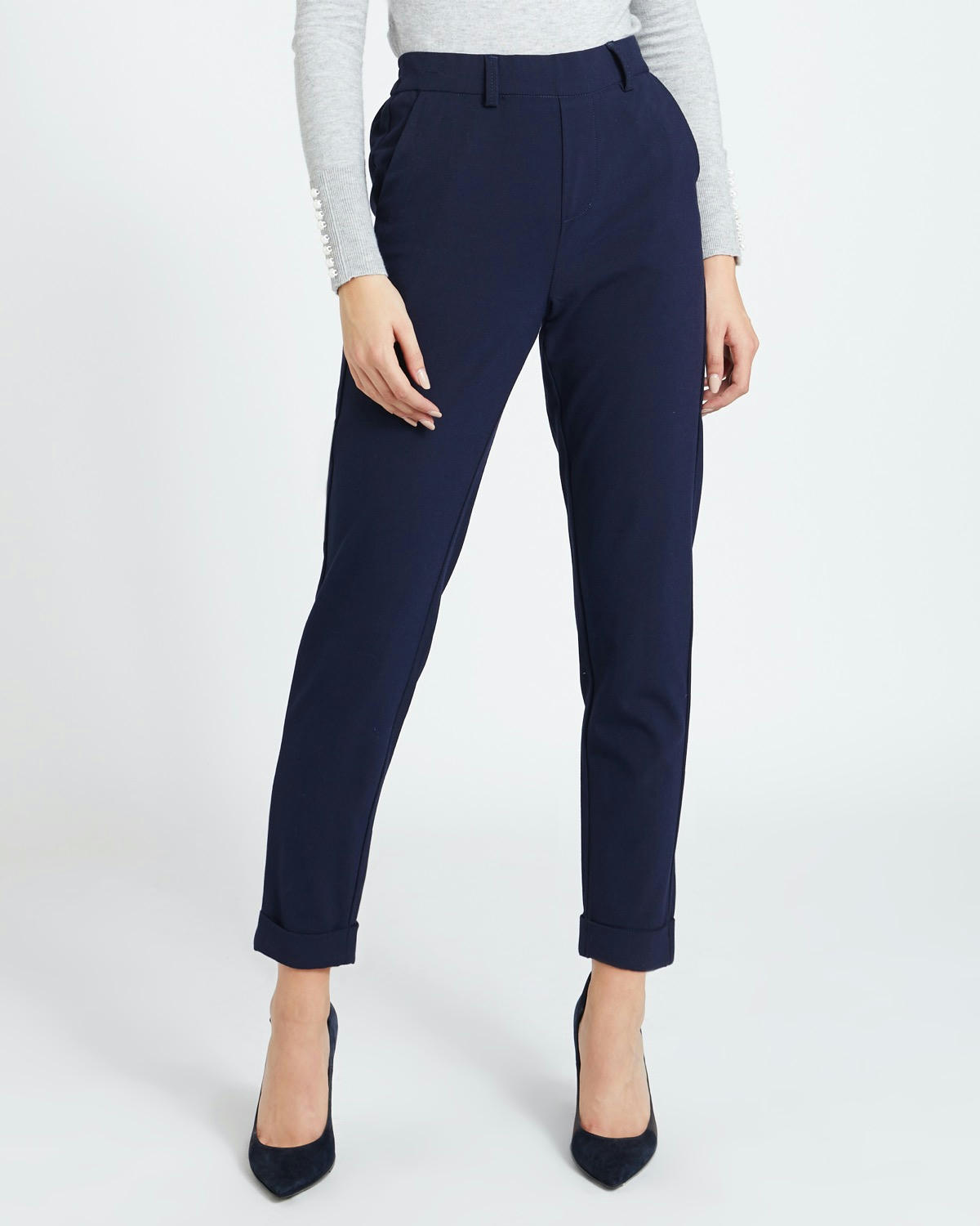 Savida Elastic Waist Trousers
