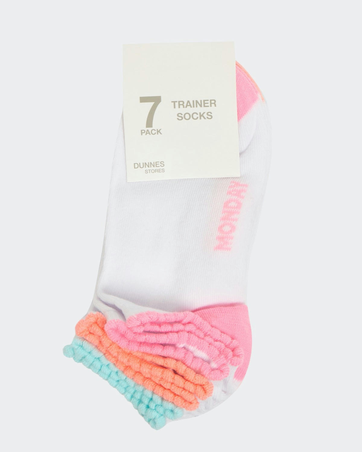 Cotton Rich Trainer Socks - Pack Of 7