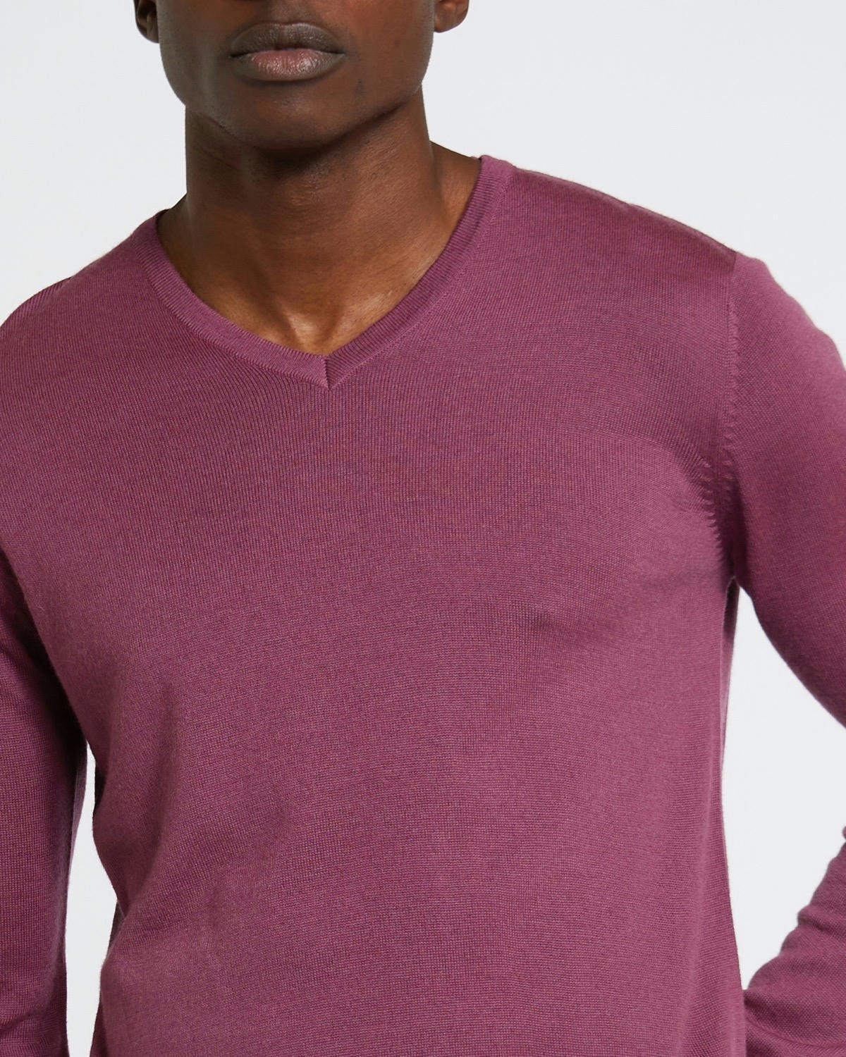 Merino Blend V-Neck Jumper