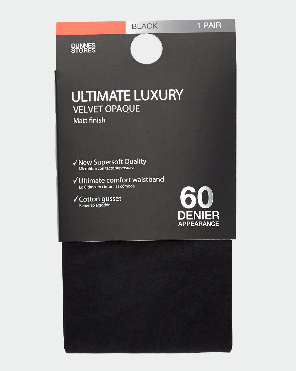 60 Denier Velvet Opaque Tights