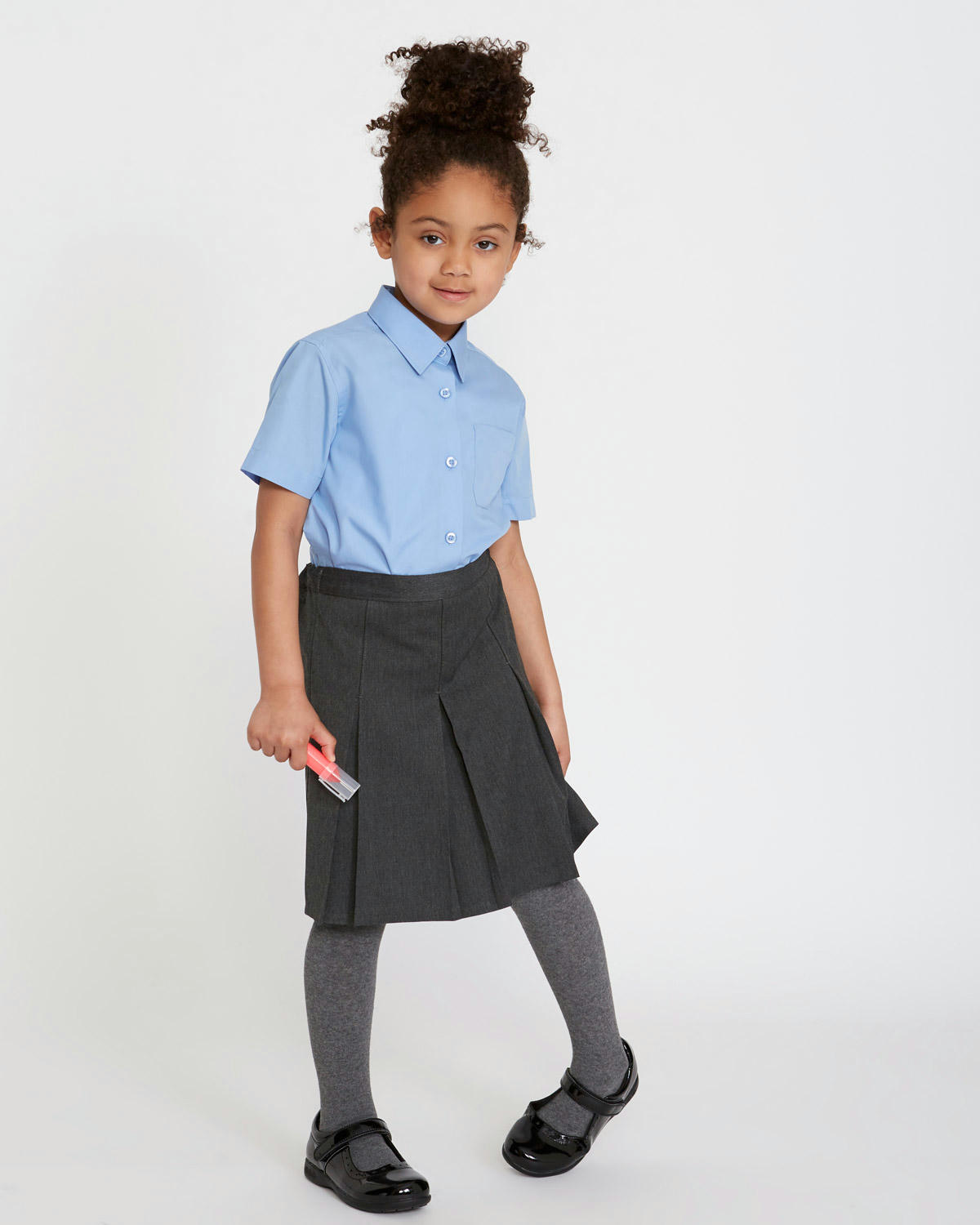 Easy Care Short-Sleeved Blouses - Pack Of 3 (4-16 Years)